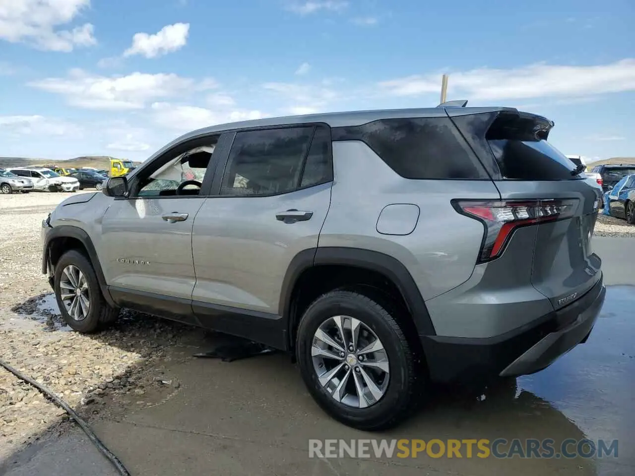 2 Photograph of a damaged car 3GNAXHEG8SL212551 CHEVROLET EQUINOX 2025