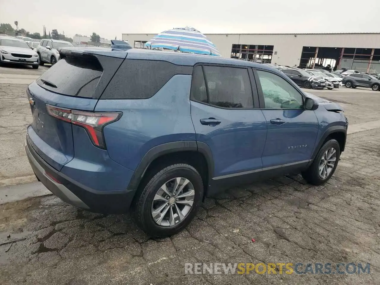 3 Photograph of a damaged car 3GNAXHEG8SL212565 CHEVROLET EQUINOX 2025