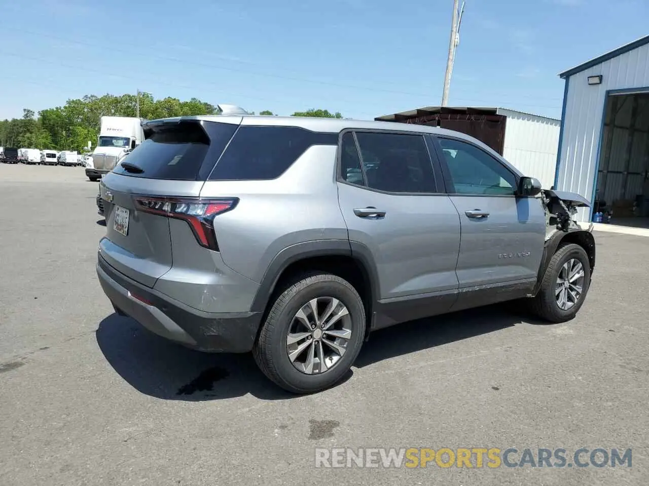 3 Photograph of a damaged car 3GNAXHEG8SL227602 CHEVROLET EQUINOX 2025