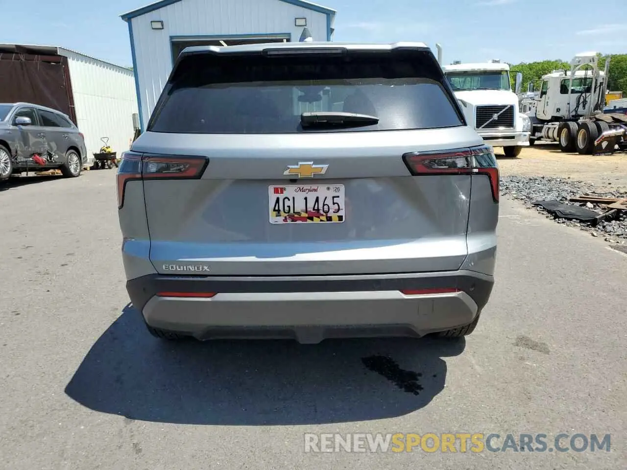 6 Photograph of a damaged car 3GNAXHEG8SL227602 CHEVROLET EQUINOX 2025