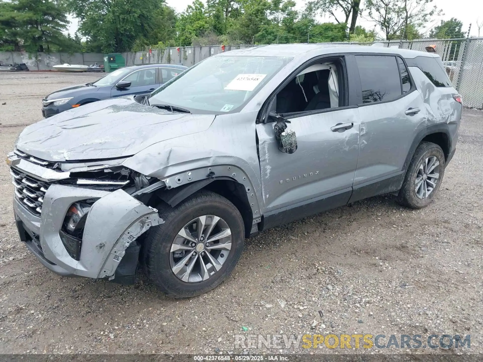 2 Photograph of a damaged car 3GNAXHEG8SL249048 CHEVROLET EQUINOX 2025