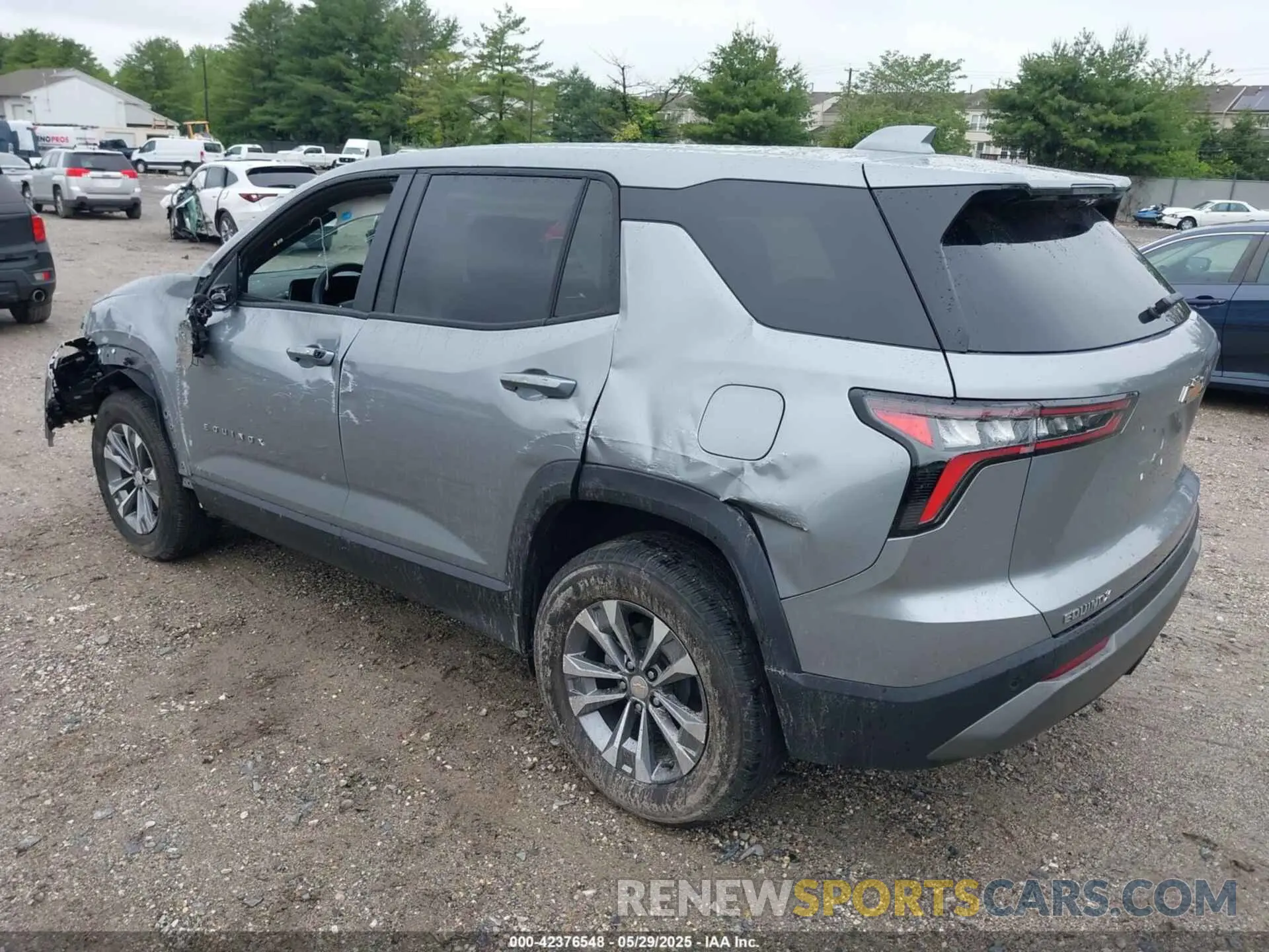 3 Photograph of a damaged car 3GNAXHEG8SL249048 CHEVROLET EQUINOX 2025