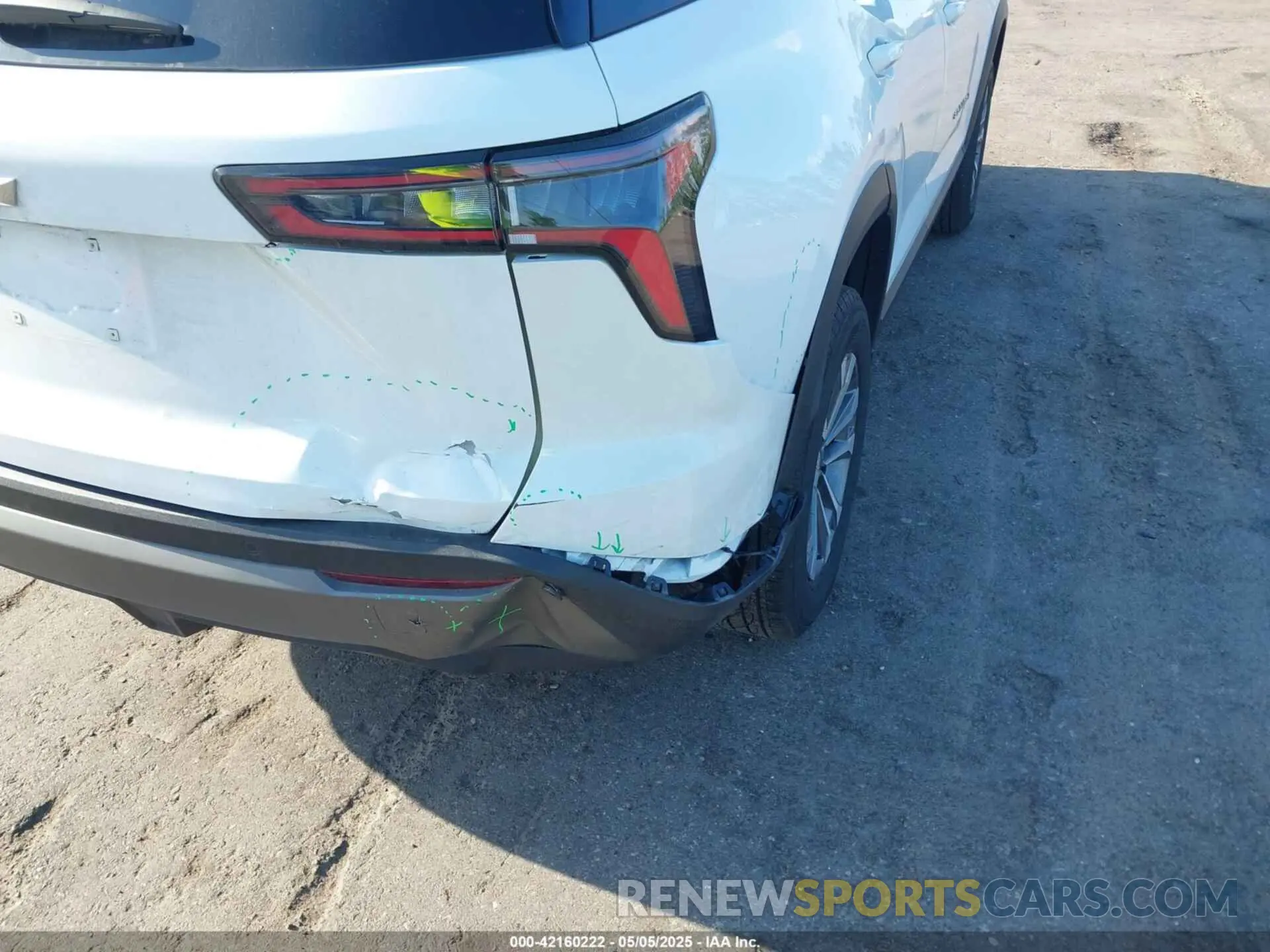 6 Photograph of a damaged car 3GNAXHEG9SL108876 CHEVROLET EQUINOX 2025