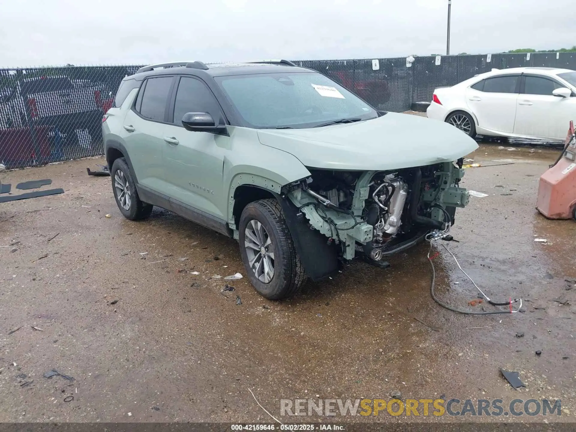 1 Photograph of a damaged car 3GNAXHEG9SL184128 CHEVROLET EQUINOX 2025