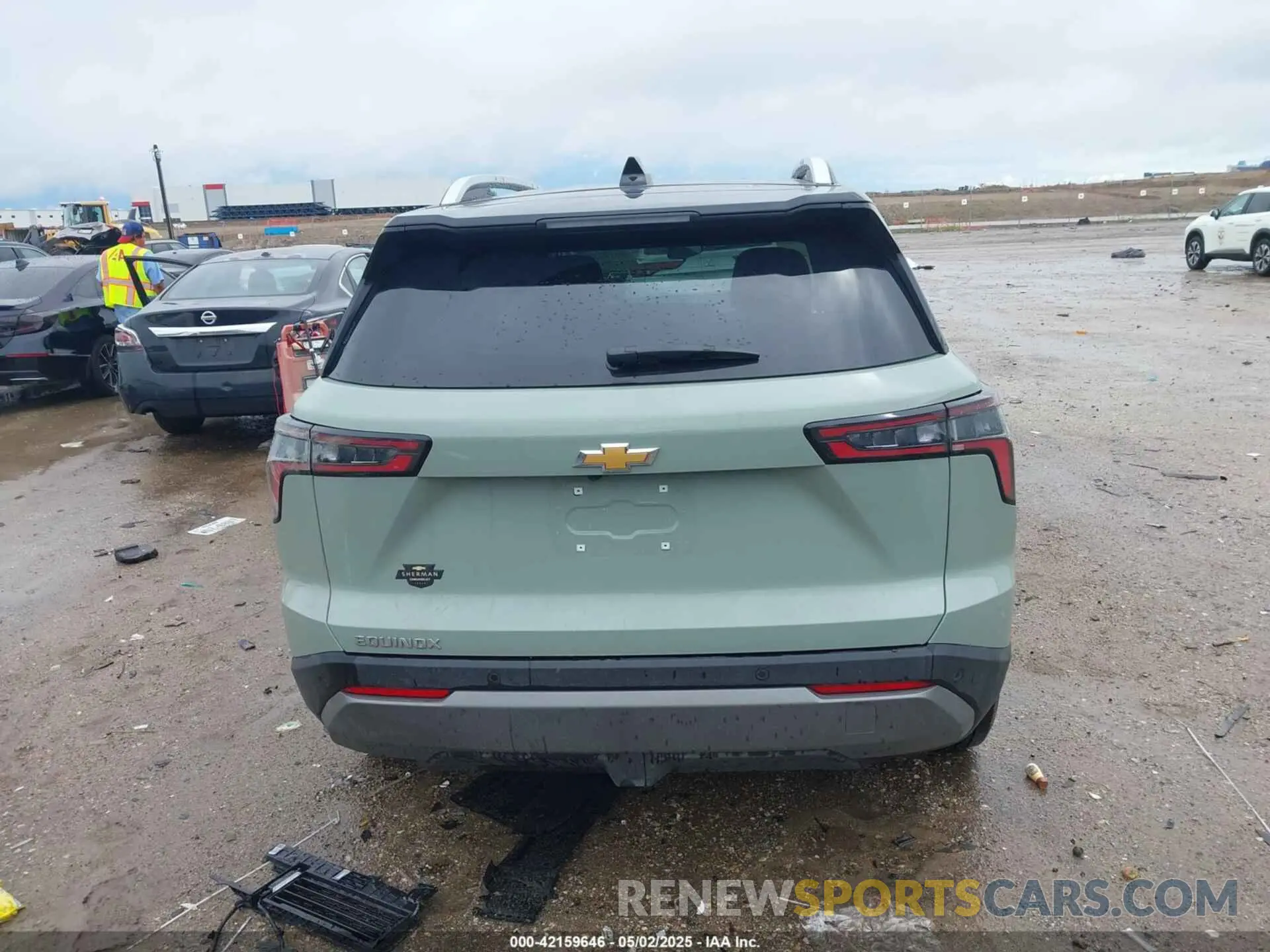 16 Photograph of a damaged car 3GNAXHEG9SL184128 CHEVROLET EQUINOX 2025