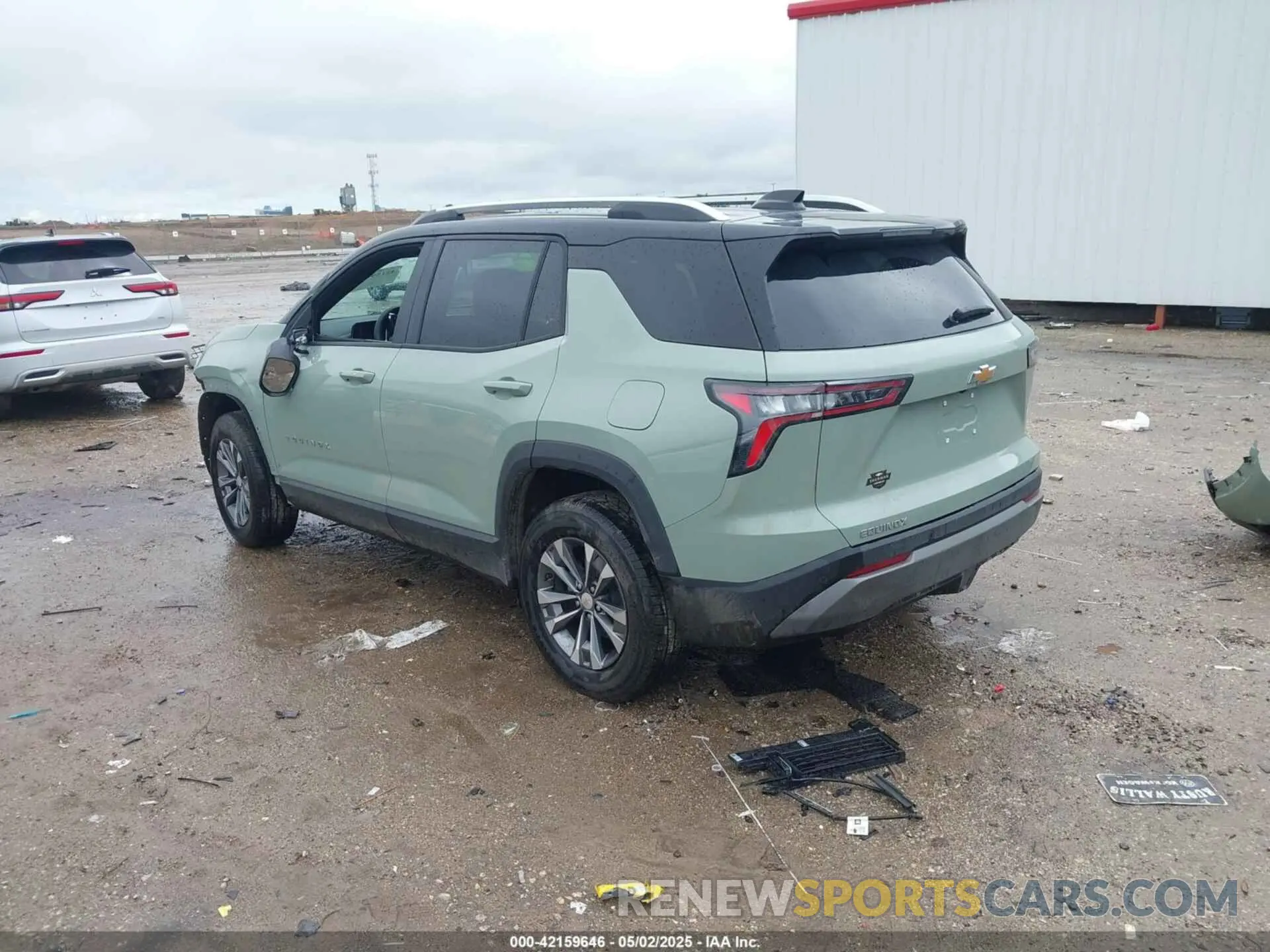 3 Photograph of a damaged car 3GNAXHEG9SL184128 CHEVROLET EQUINOX 2025