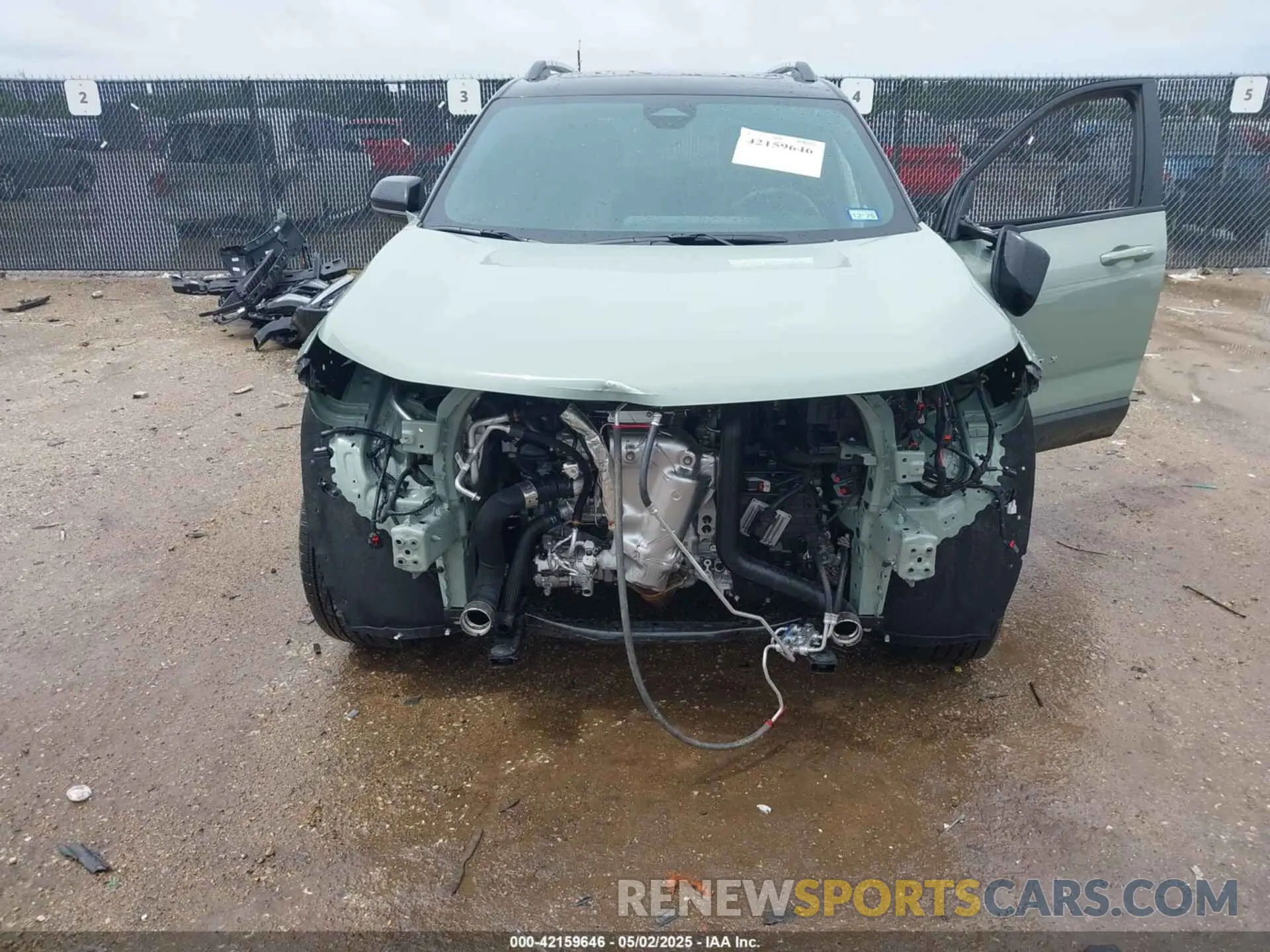 6 Photograph of a damaged car 3GNAXHEG9SL184128 CHEVROLET EQUINOX 2025