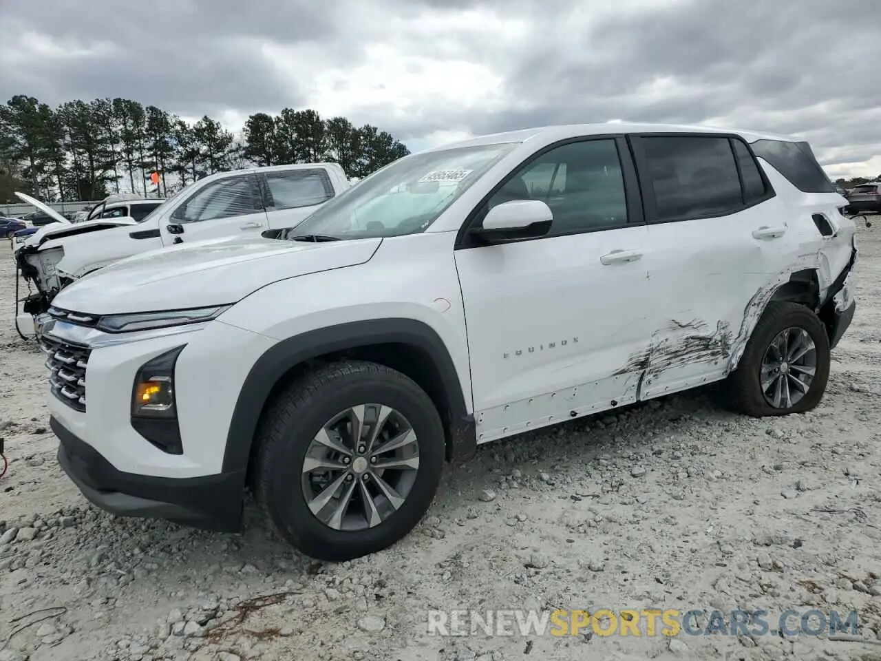 1 Photograph of a damaged car 3GNAXHEG9SL207987 CHEVROLET EQUINOX 2025