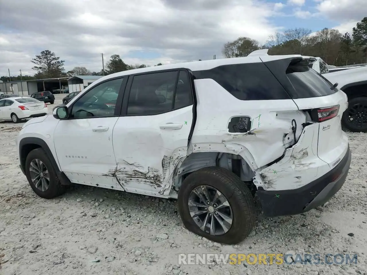 2 Photograph of a damaged car 3GNAXHEG9SL207987 CHEVROLET EQUINOX 2025