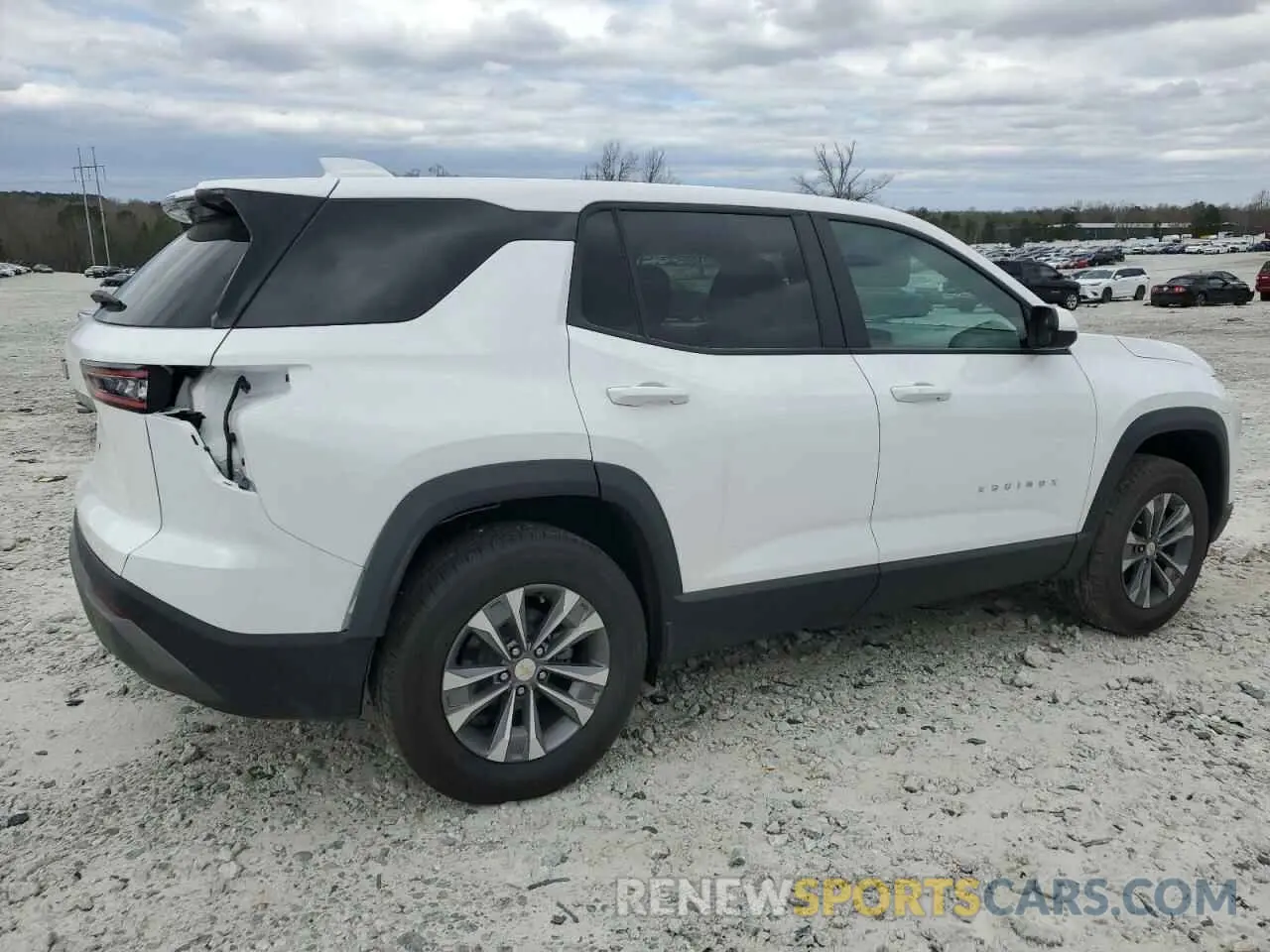 3 Photograph of a damaged car 3GNAXHEG9SL207987 CHEVROLET EQUINOX 2025