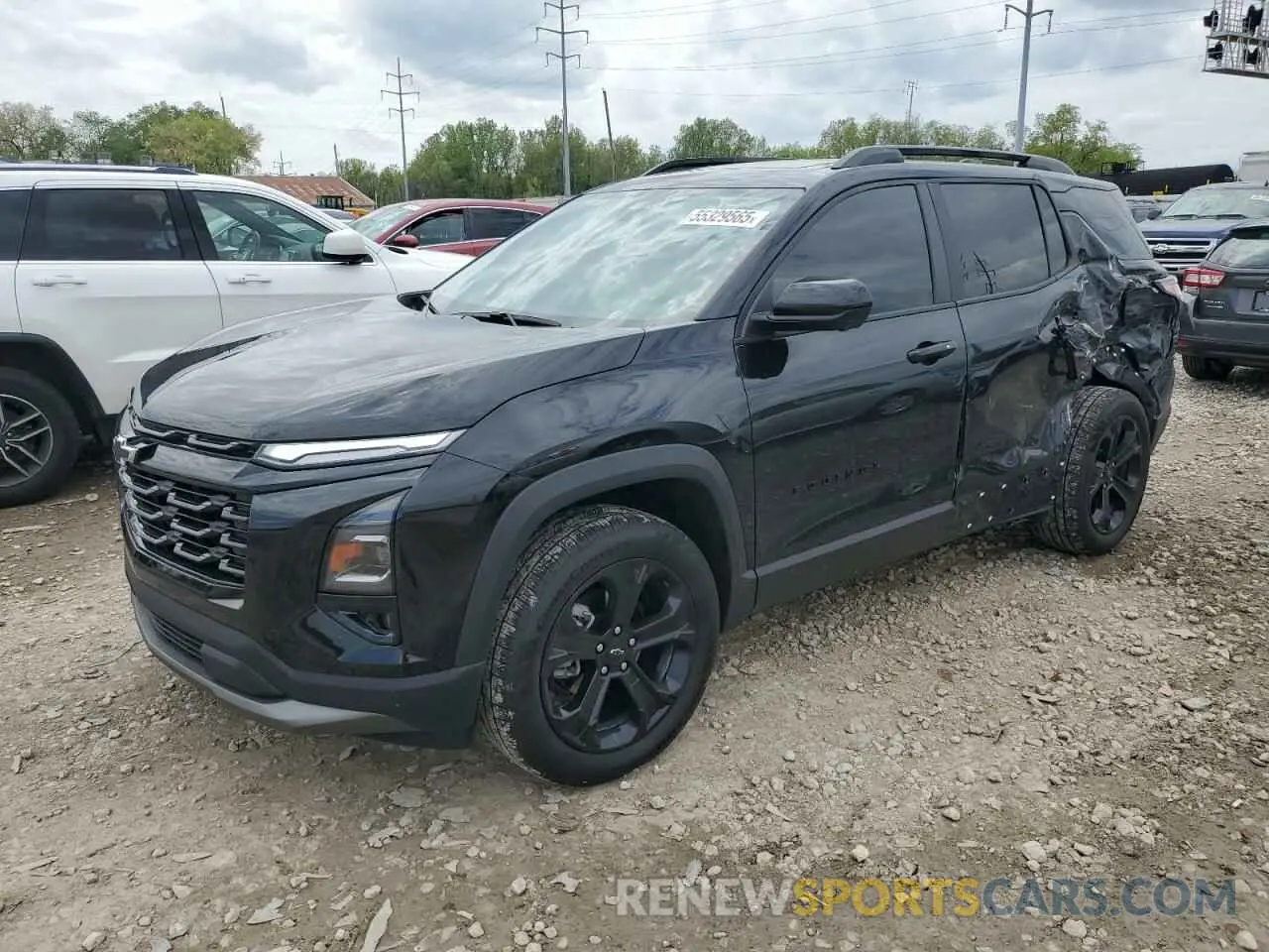 1 Photograph of a damaged car 3GNAXHEGXSL108062 CHEVROLET EQUINOX 2025