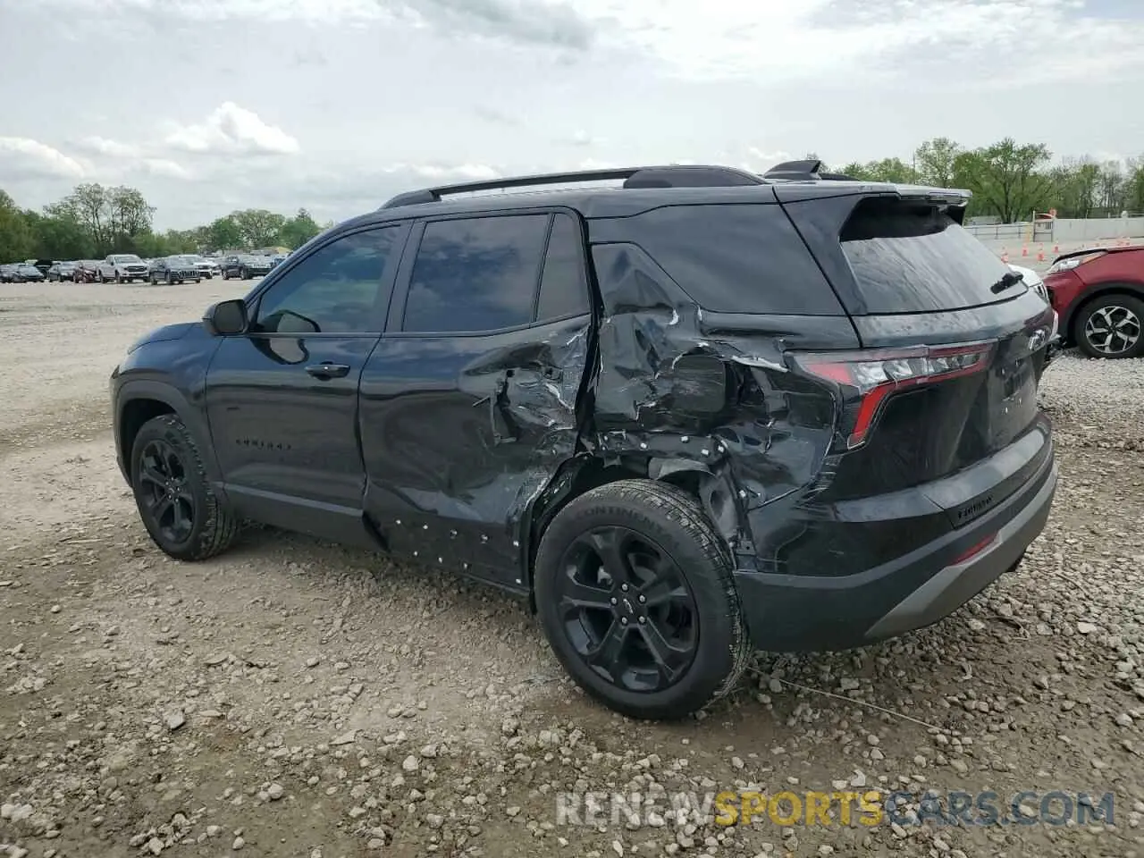 2 Photograph of a damaged car 3GNAXHEGXSL108062 CHEVROLET EQUINOX 2025
