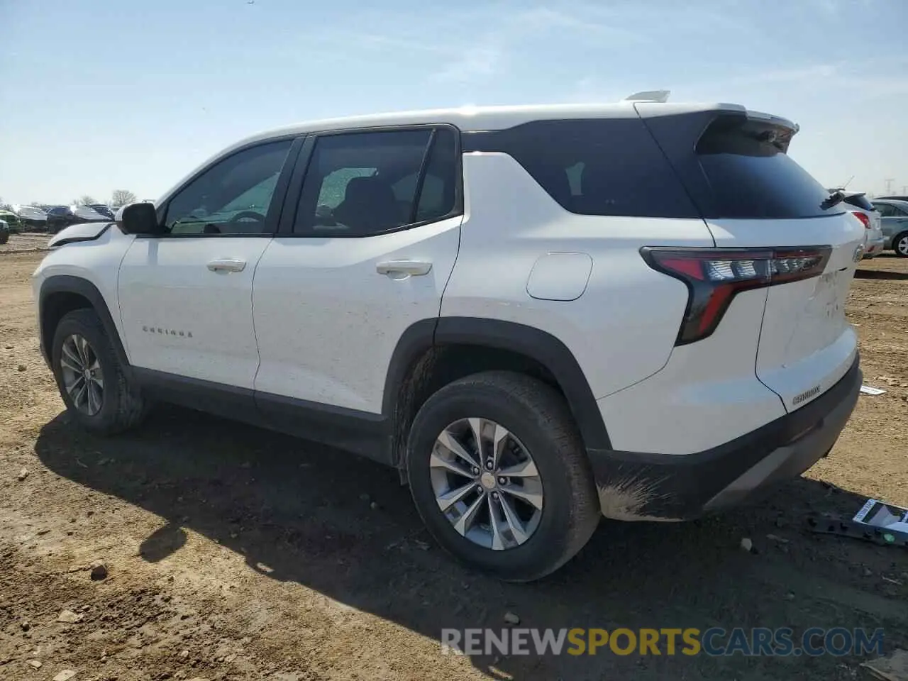 2 Photograph of a damaged car 3GNAXHEGXSL132281 CHEVROLET EQUINOX 2025