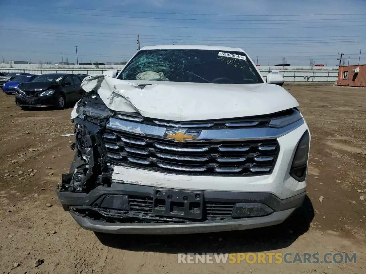 5 Photograph of a damaged car 3GNAXHEGXSL132281 CHEVROLET EQUINOX 2025