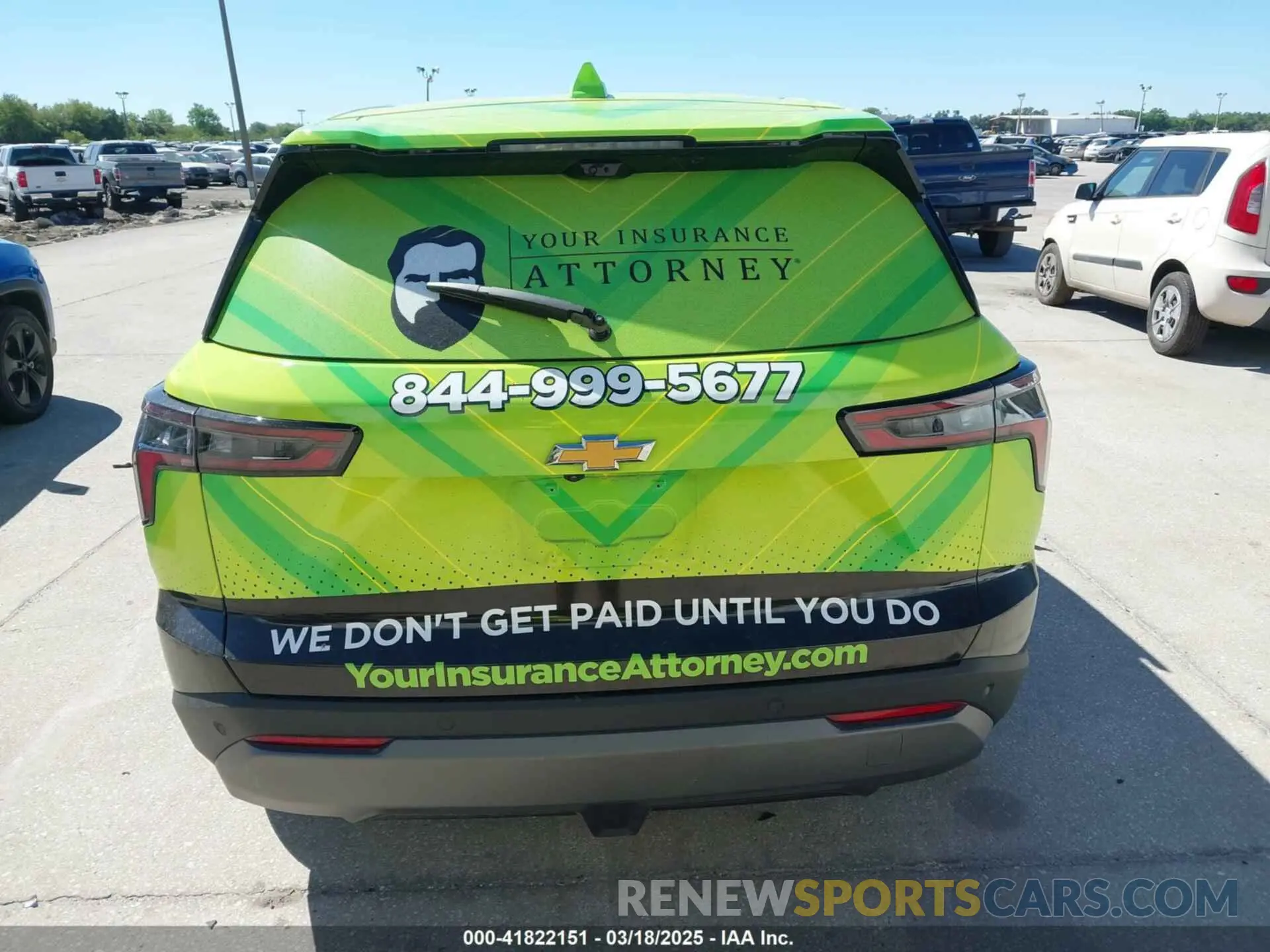 16 Photograph of a damaged car 3GNAXHEGXSL132345 CHEVROLET EQUINOX 2025