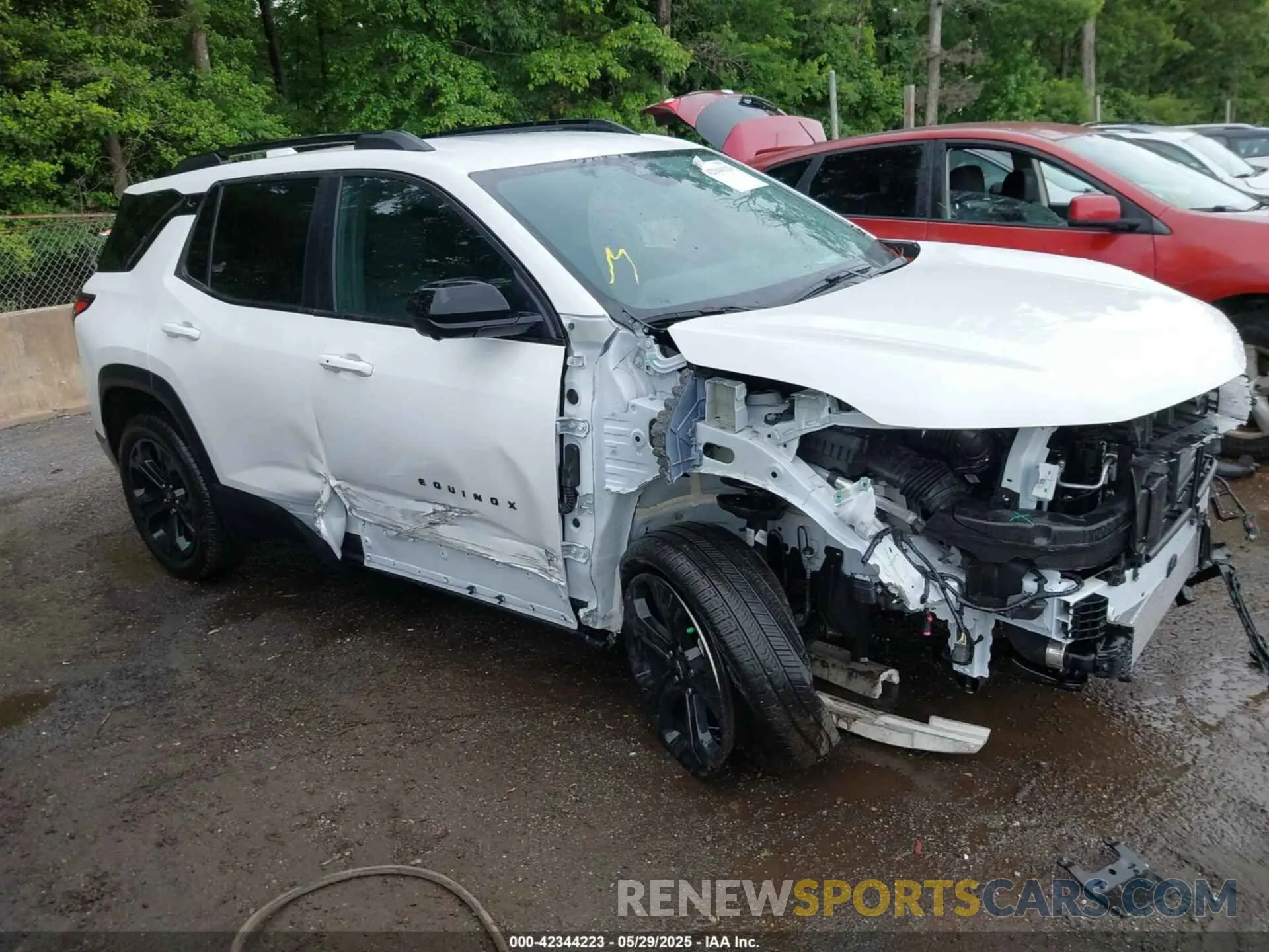 1 Photograph of a damaged car 3GNAXHEGXSL159643 CHEVROLET EQUINOX 2025