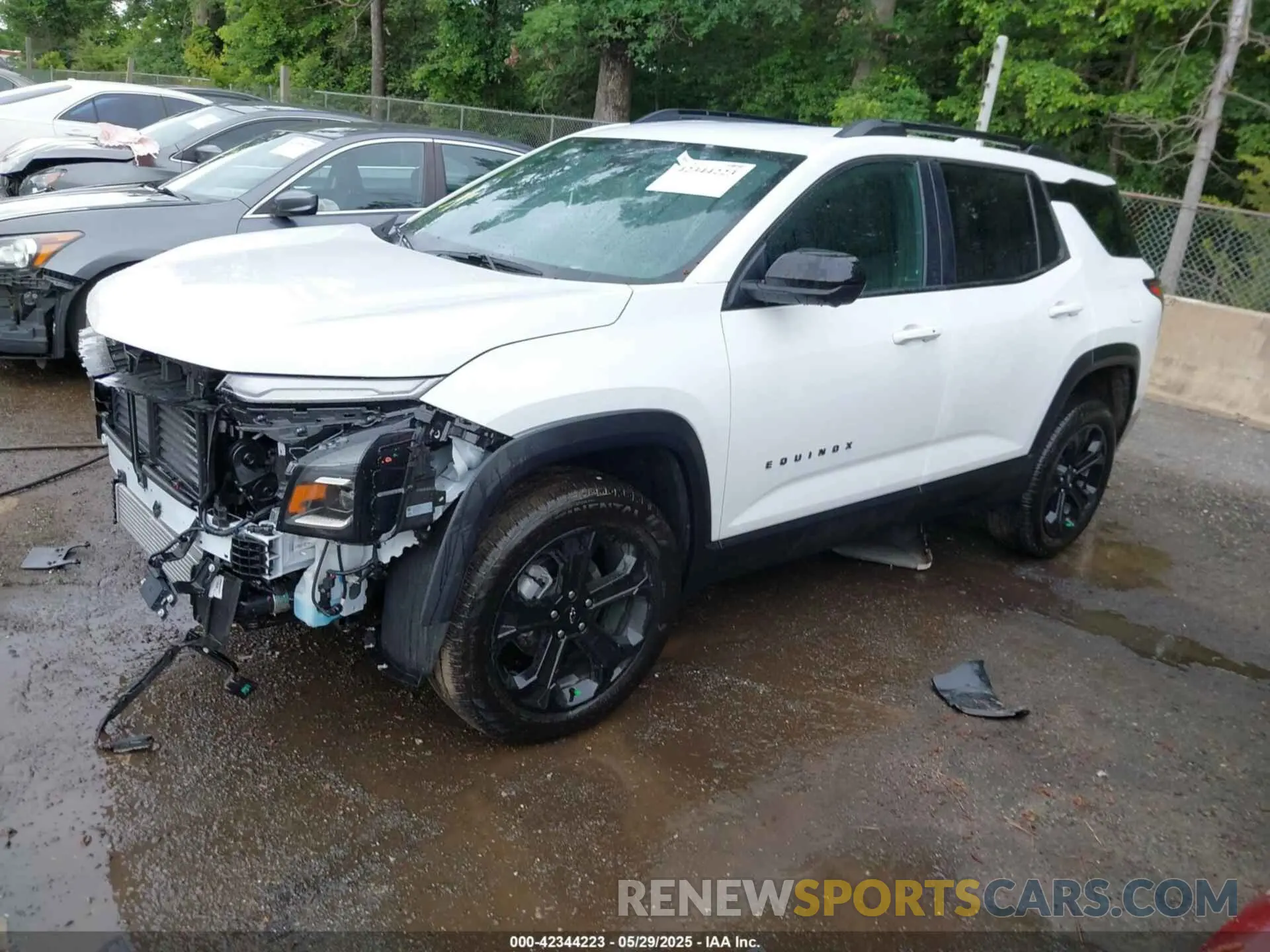 2 Photograph of a damaged car 3GNAXHEGXSL159643 CHEVROLET EQUINOX 2025