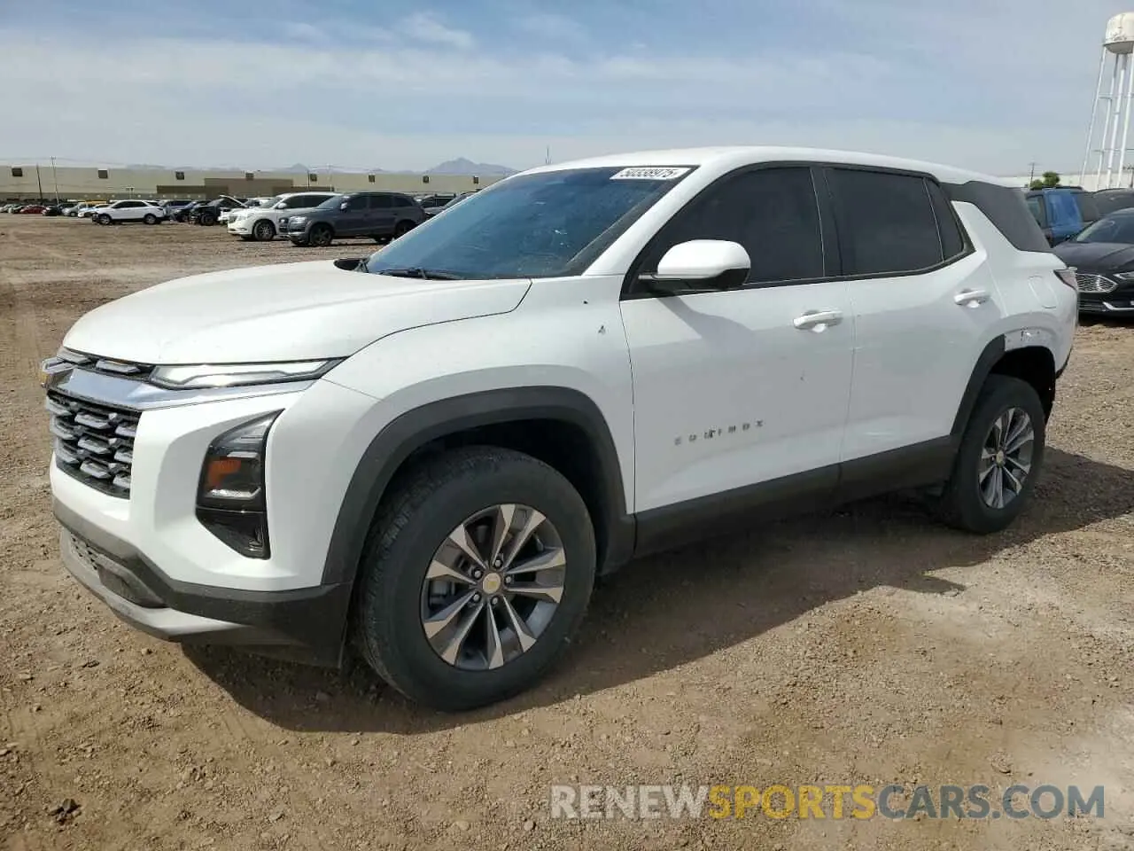 1 Photograph of a damaged car 3GNAXHEGXSL166494 CHEVROLET EQUINOX 2025