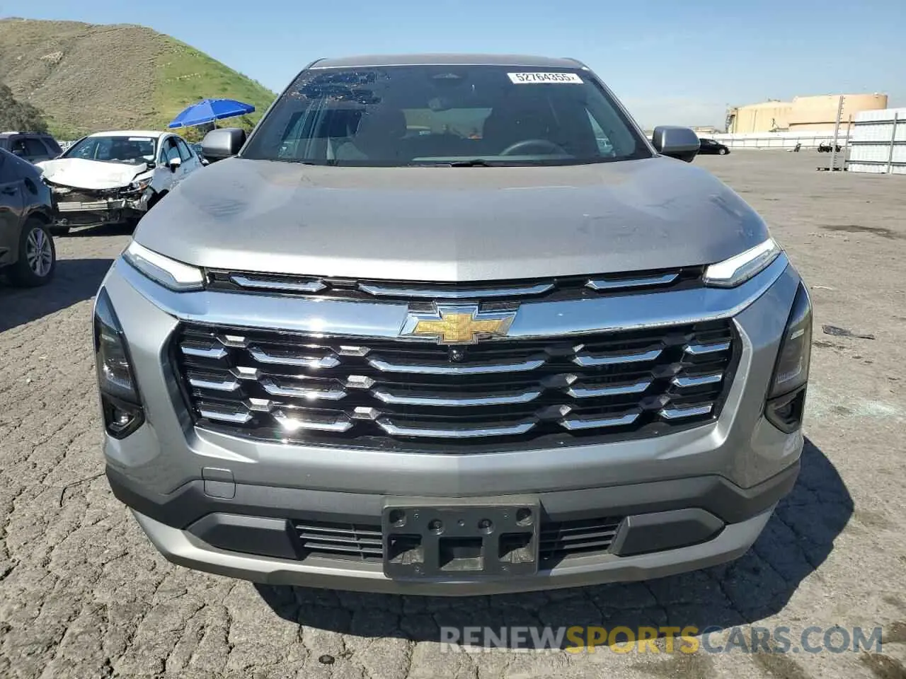 5 Photograph of a damaged car 3GNAXHEGXSL171307 CHEVROLET EQUINOX 2025