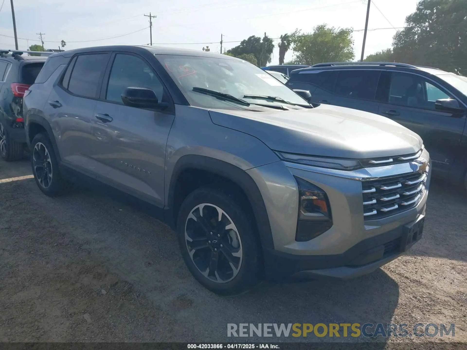 1 Photograph of a damaged car 3GNAXHEGXSL174742 CHEVROLET EQUINOX 2025