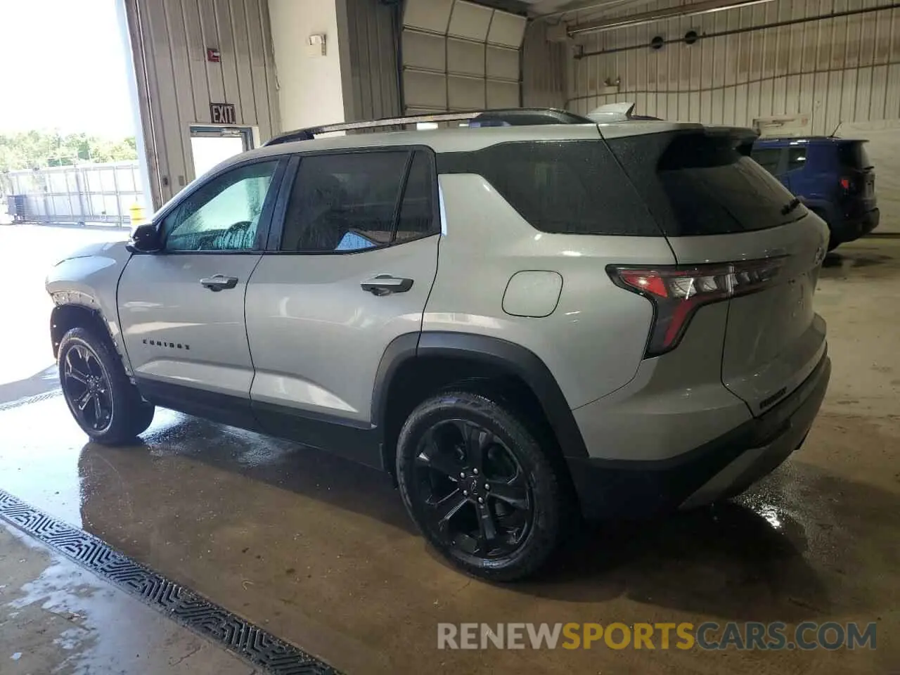 2 Photograph of a damaged car 3GNAXHEGXSL180668 CHEVROLET EQUINOX 2025