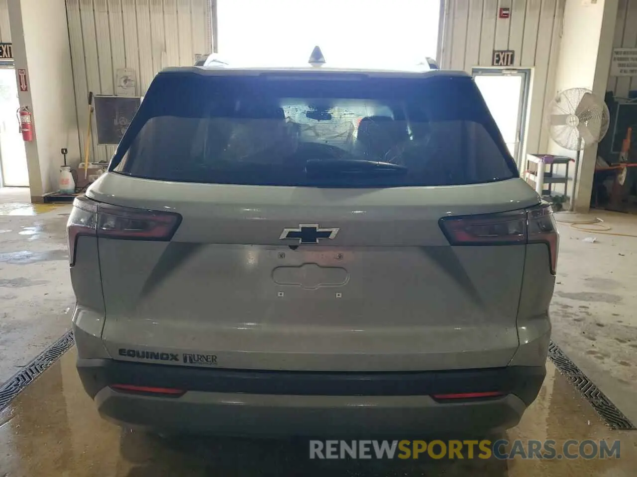 6 Photograph of a damaged car 3GNAXHEGXSL180668 CHEVROLET EQUINOX 2025