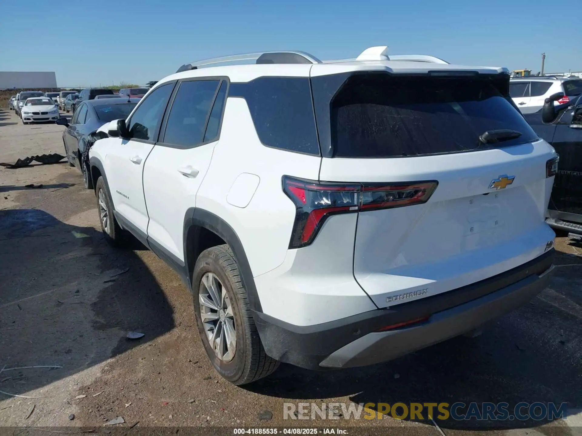3 Photograph of a damaged car 3GNAXHEGXSL205505 CHEVROLET EQUINOX 2025
