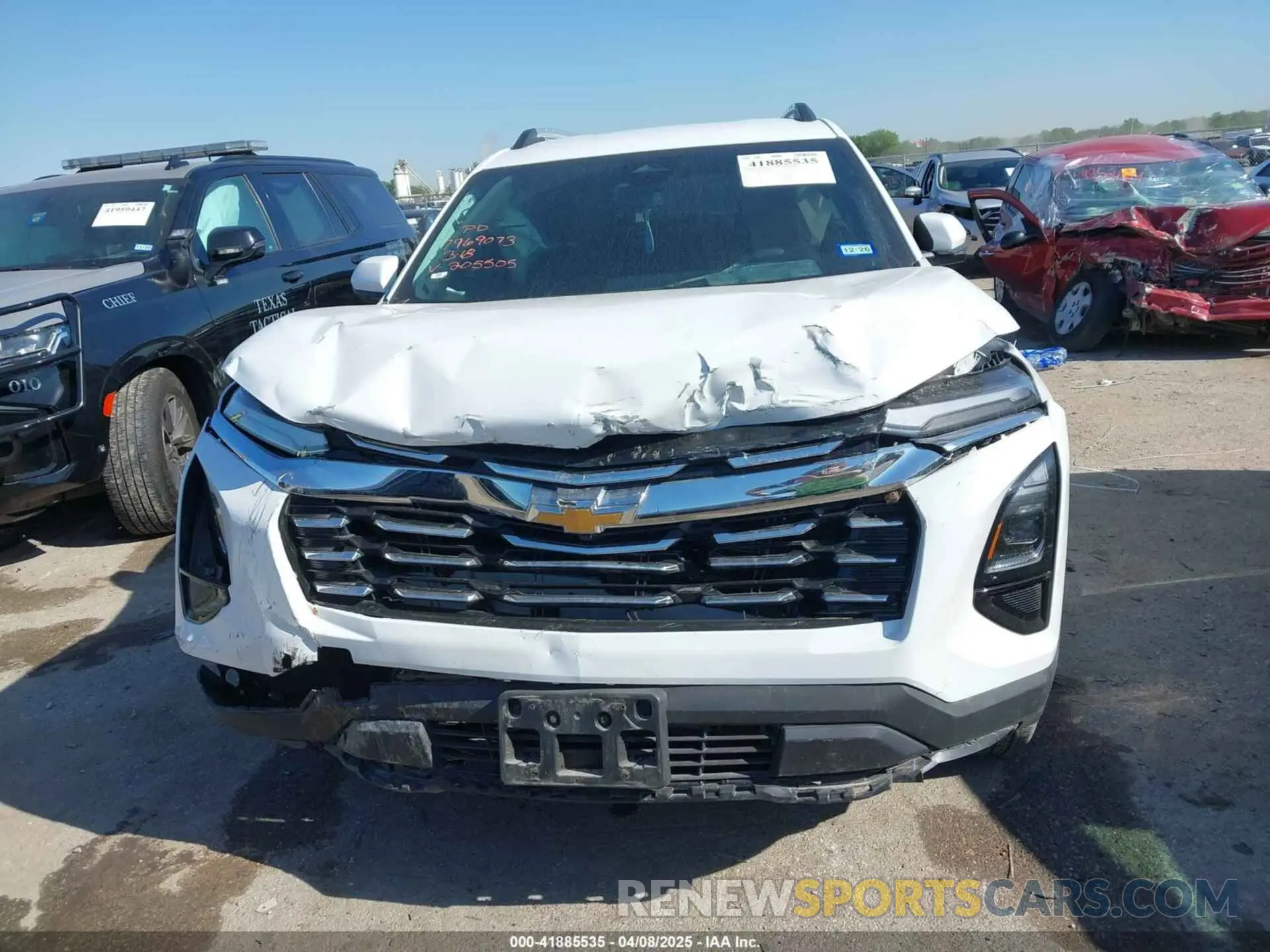 6 Photograph of a damaged car 3GNAXHEGXSL205505 CHEVROLET EQUINOX 2025