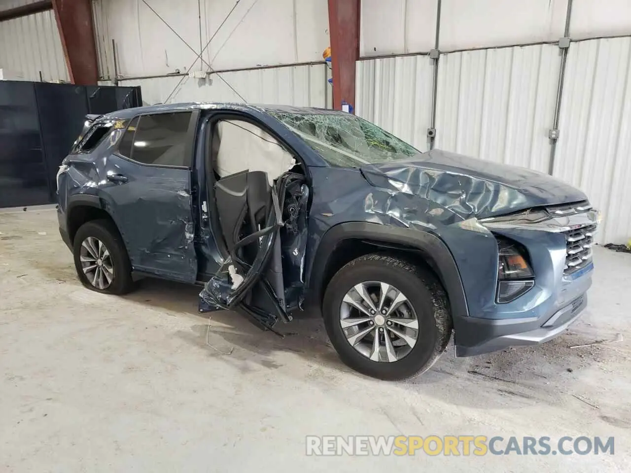 4 Photograph of a damaged car 3GNAXHEGXSL218741 CHEVROLET EQUINOX 2025