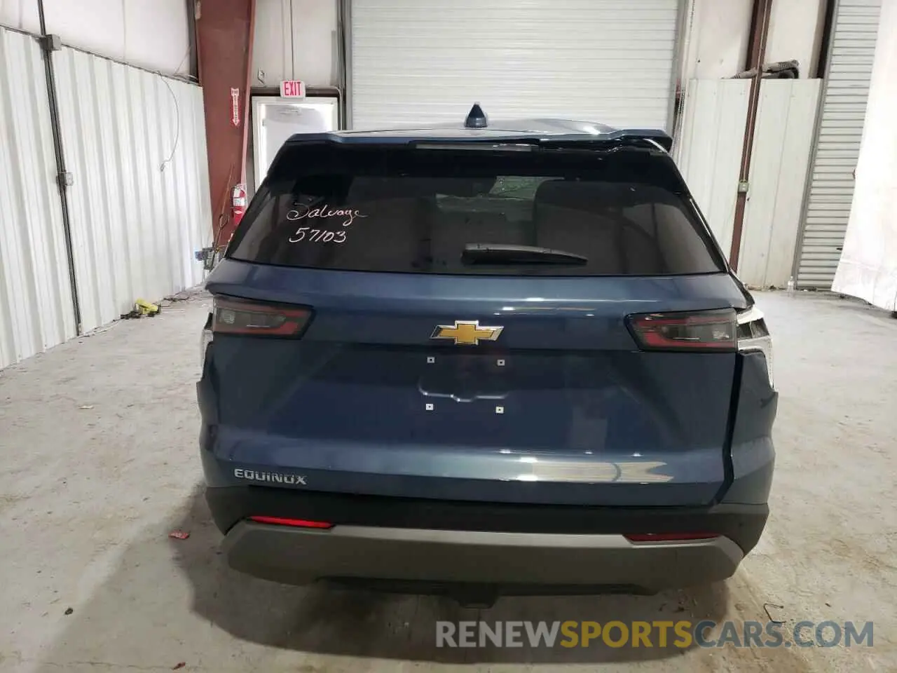 6 Photograph of a damaged car 3GNAXHEGXSL218741 CHEVROLET EQUINOX 2025