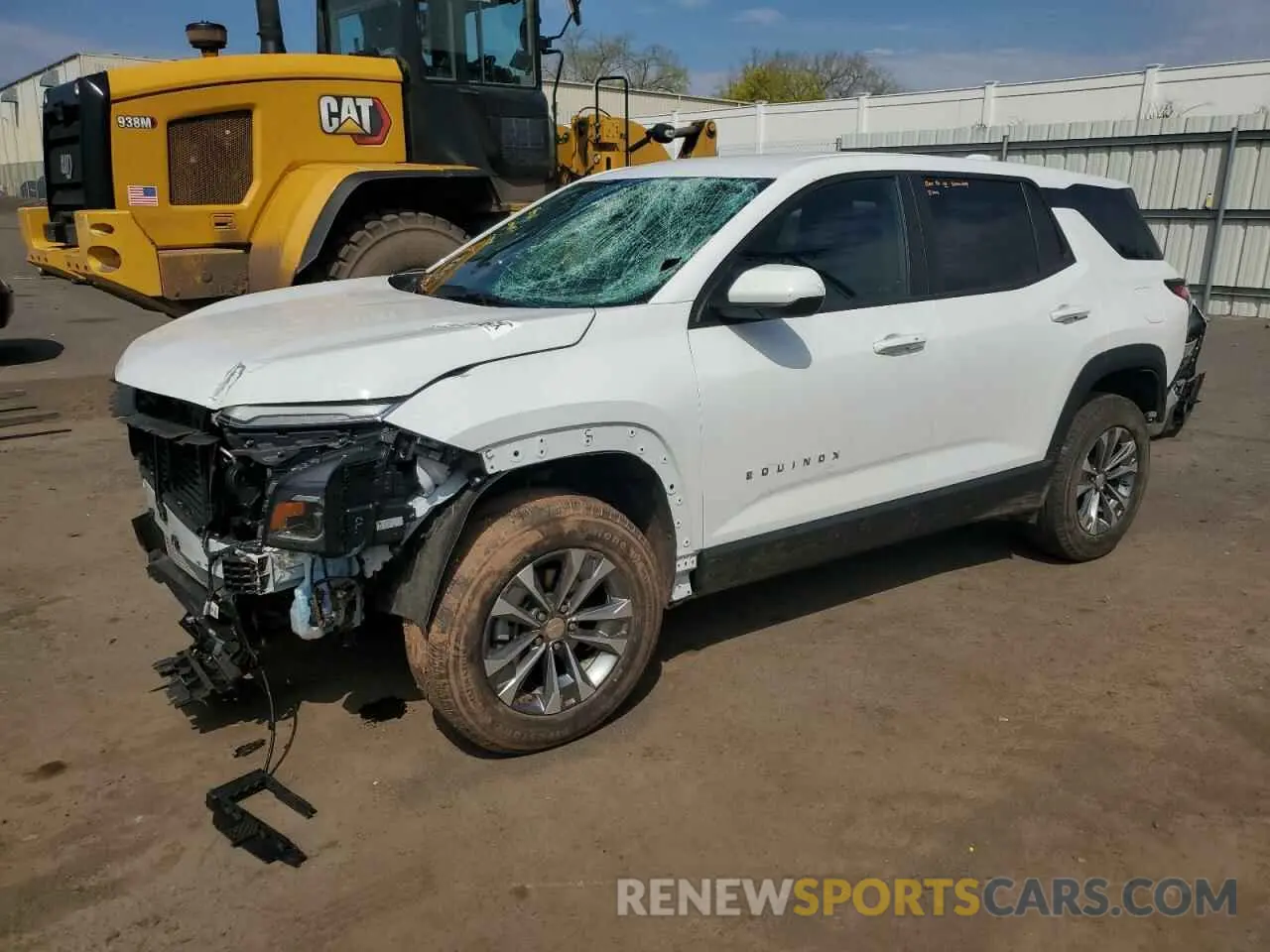 1 Photograph of a damaged car 3GNAXHEGXSL220604 CHEVROLET EQUINOX 2025
