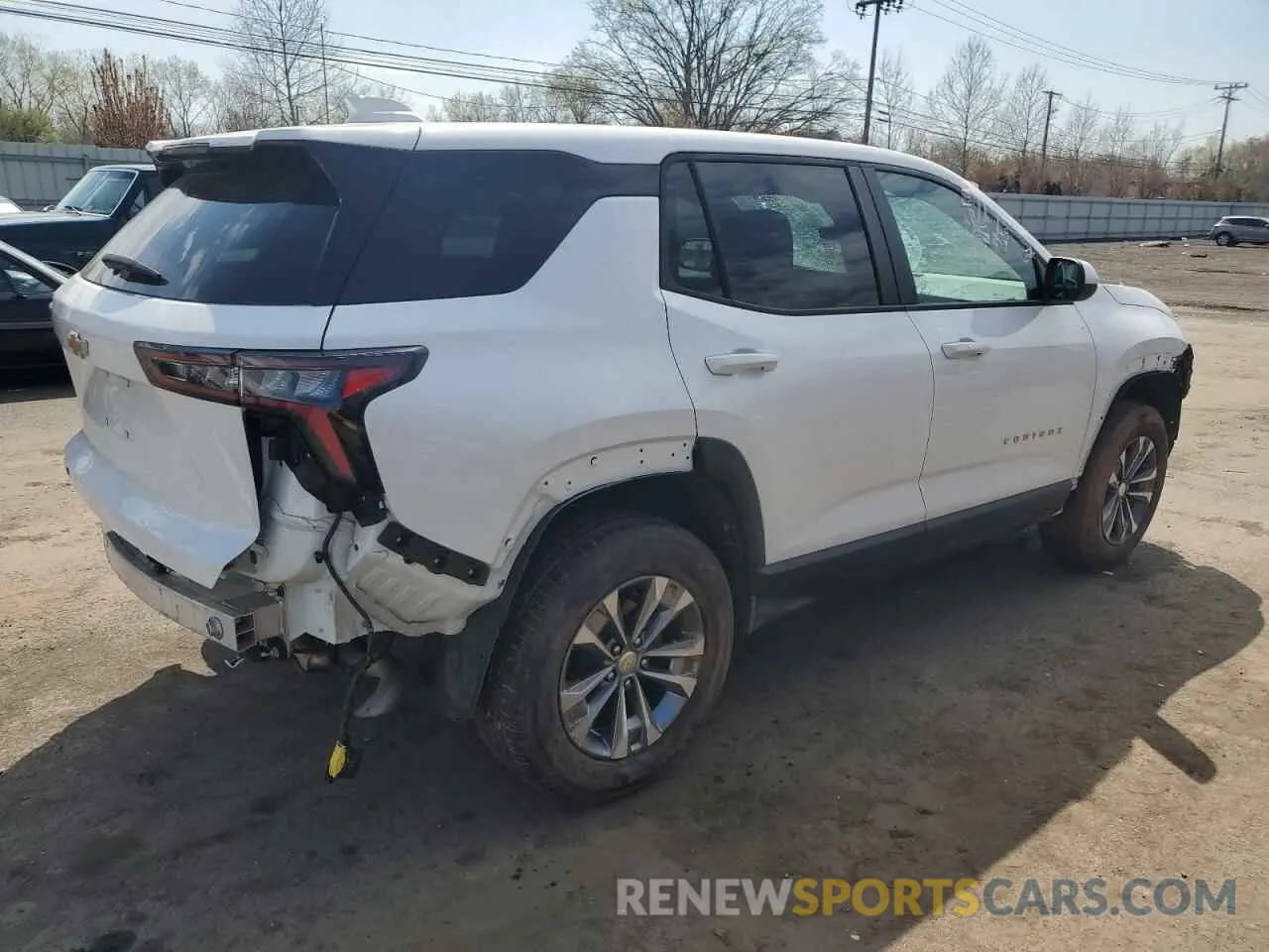3 Photograph of a damaged car 3GNAXHEGXSL220604 CHEVROLET EQUINOX 2025
