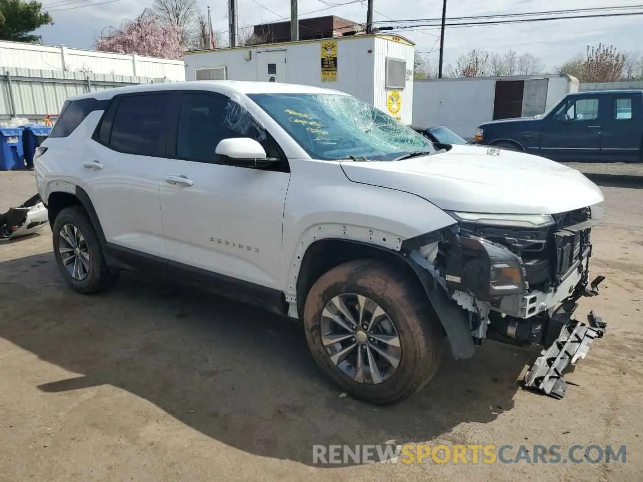 4 Photograph of a damaged car 3GNAXHEGXSL220604 CHEVROLET EQUINOX 2025