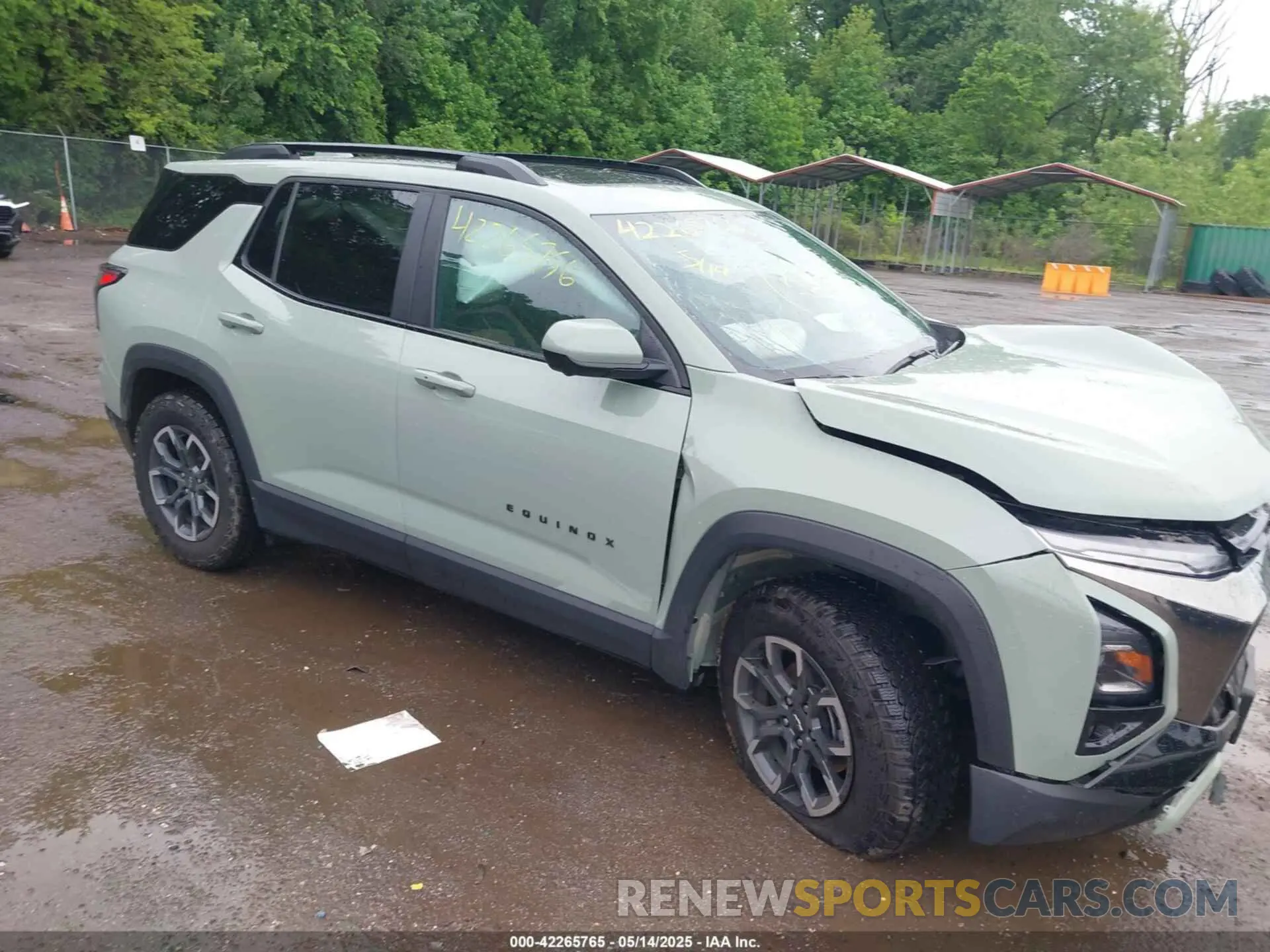 1 Photograph of a damaged car 3GNAXKEG0SL116703 CHEVROLET EQUINOX 2025