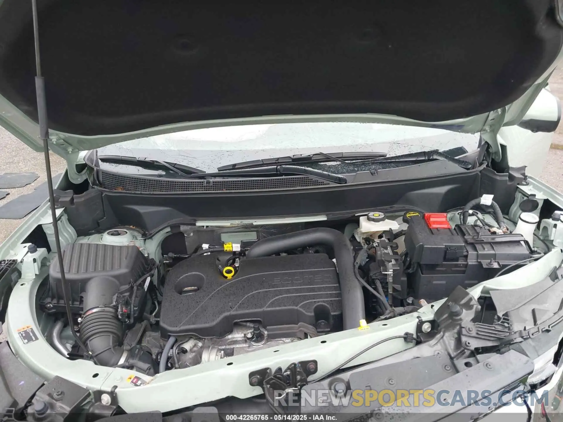10 Photograph of a damaged car 3GNAXKEG0SL116703 CHEVROLET EQUINOX 2025