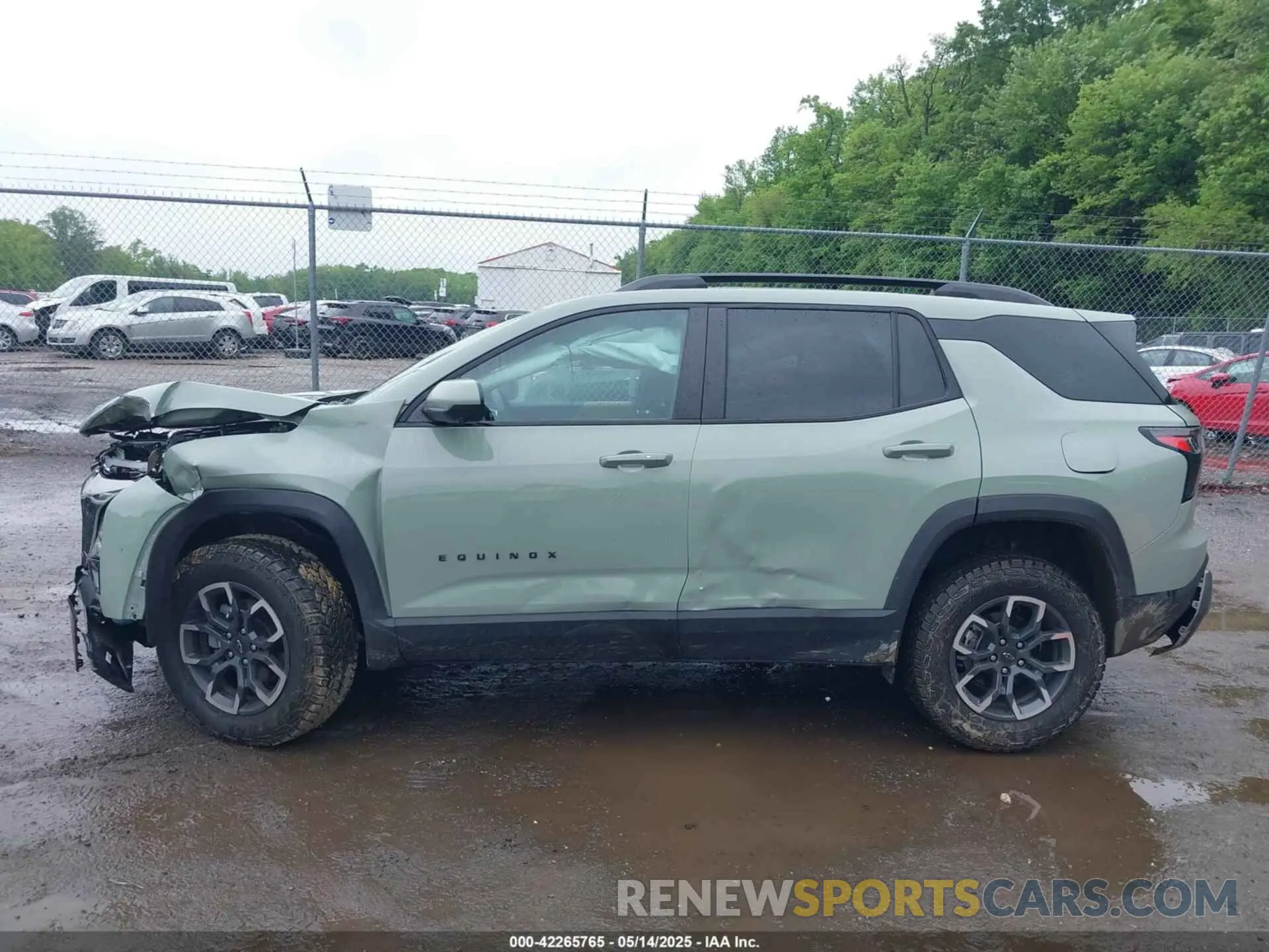 14 Photograph of a damaged car 3GNAXKEG0SL116703 CHEVROLET EQUINOX 2025
