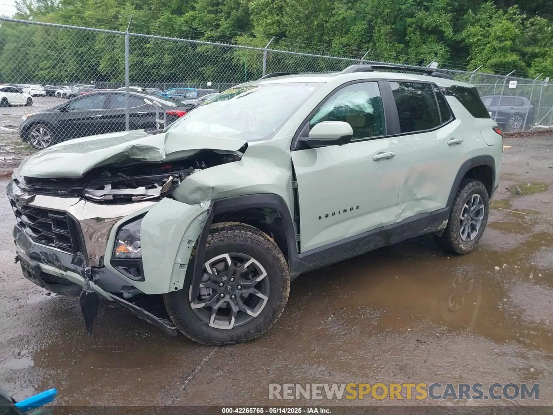2 Photograph of a damaged car 3GNAXKEG0SL116703 CHEVROLET EQUINOX 2025