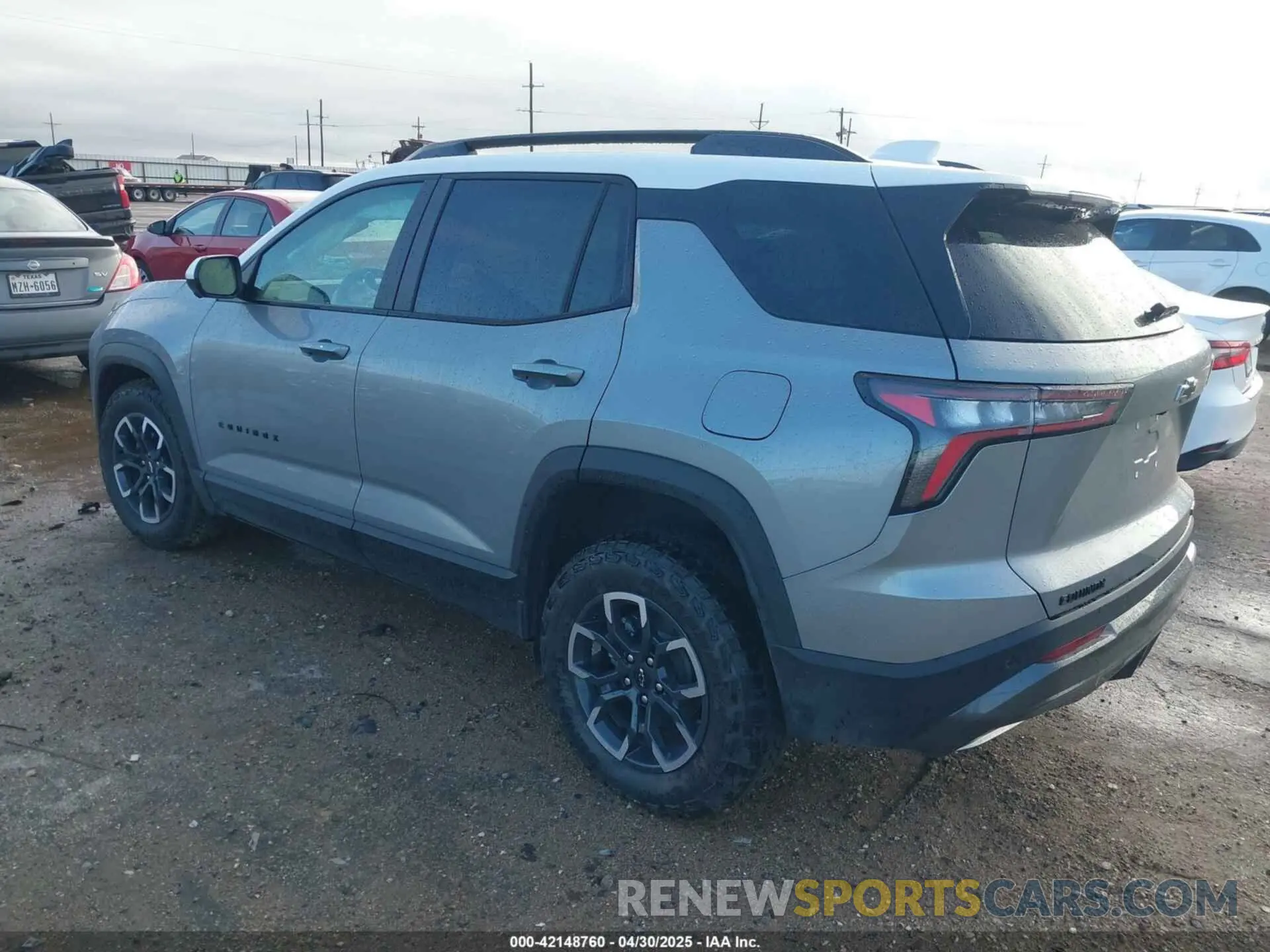 3 Photograph of a damaged car 3GNAXKEG0SL241331 CHEVROLET EQUINOX 2025