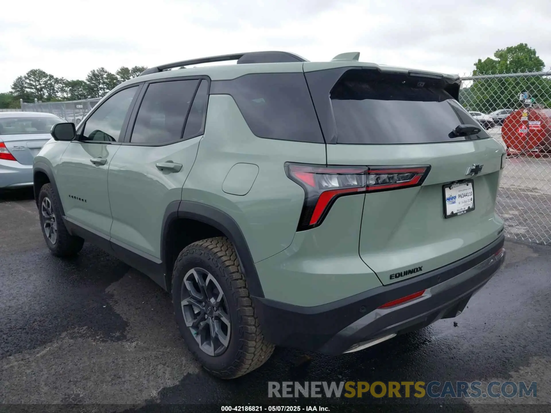 3 Photograph of a damaged car 3GNAXKEG1SL221525 CHEVROLET EQUINOX 2025