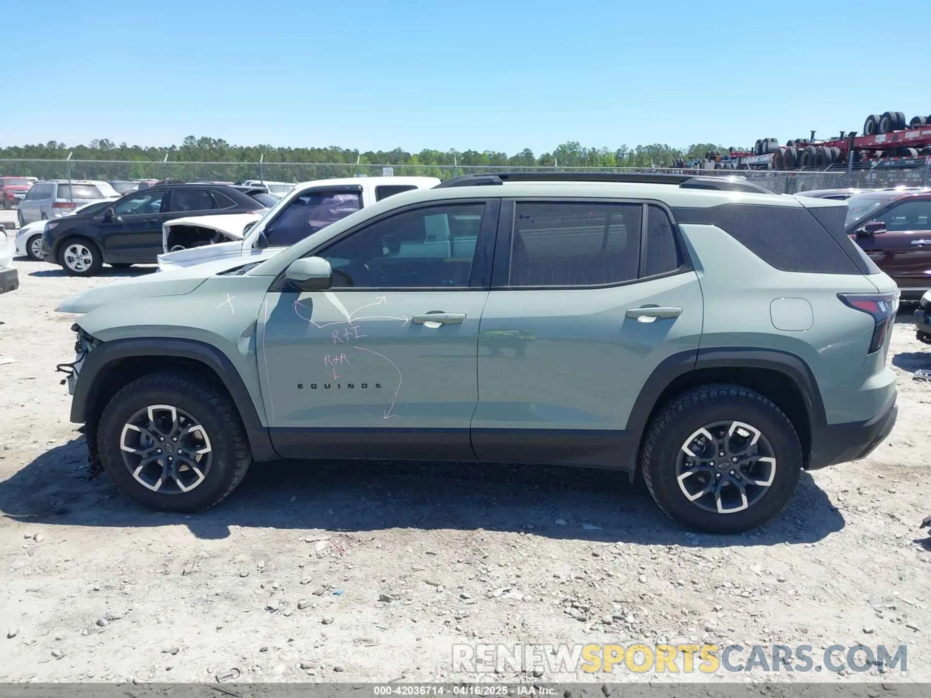 15 Photograph of a damaged car 3GNAXKEG7SL173965 CHEVROLET EQUINOX 2025