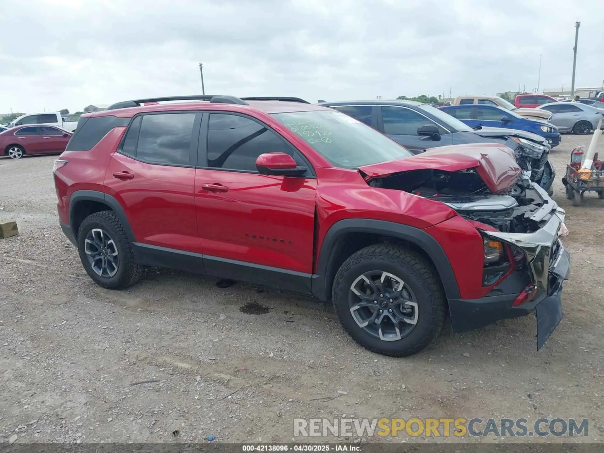 1 Photograph of a damaged car 3GNAXKEG9SL155922 CHEVROLET EQUINOX 2025
