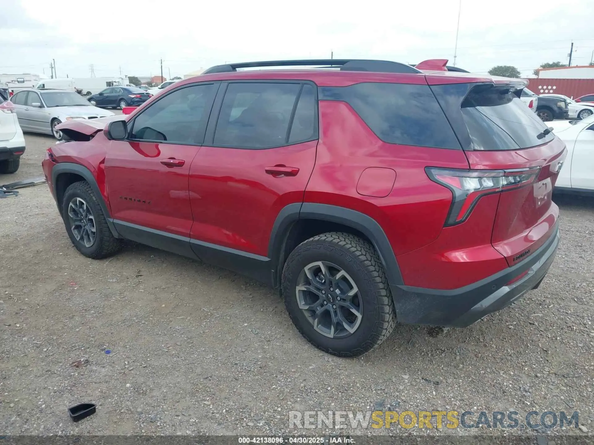 3 Photograph of a damaged car 3GNAXKEG9SL155922 CHEVROLET EQUINOX 2025