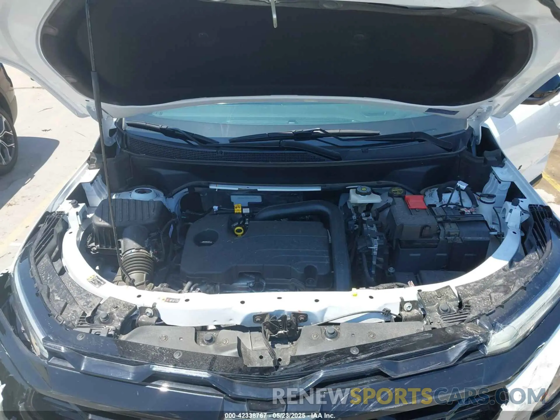 10 Photograph of a damaged car 3GNAXLEG4SL142744 CHEVROLET EQUINOX 2025