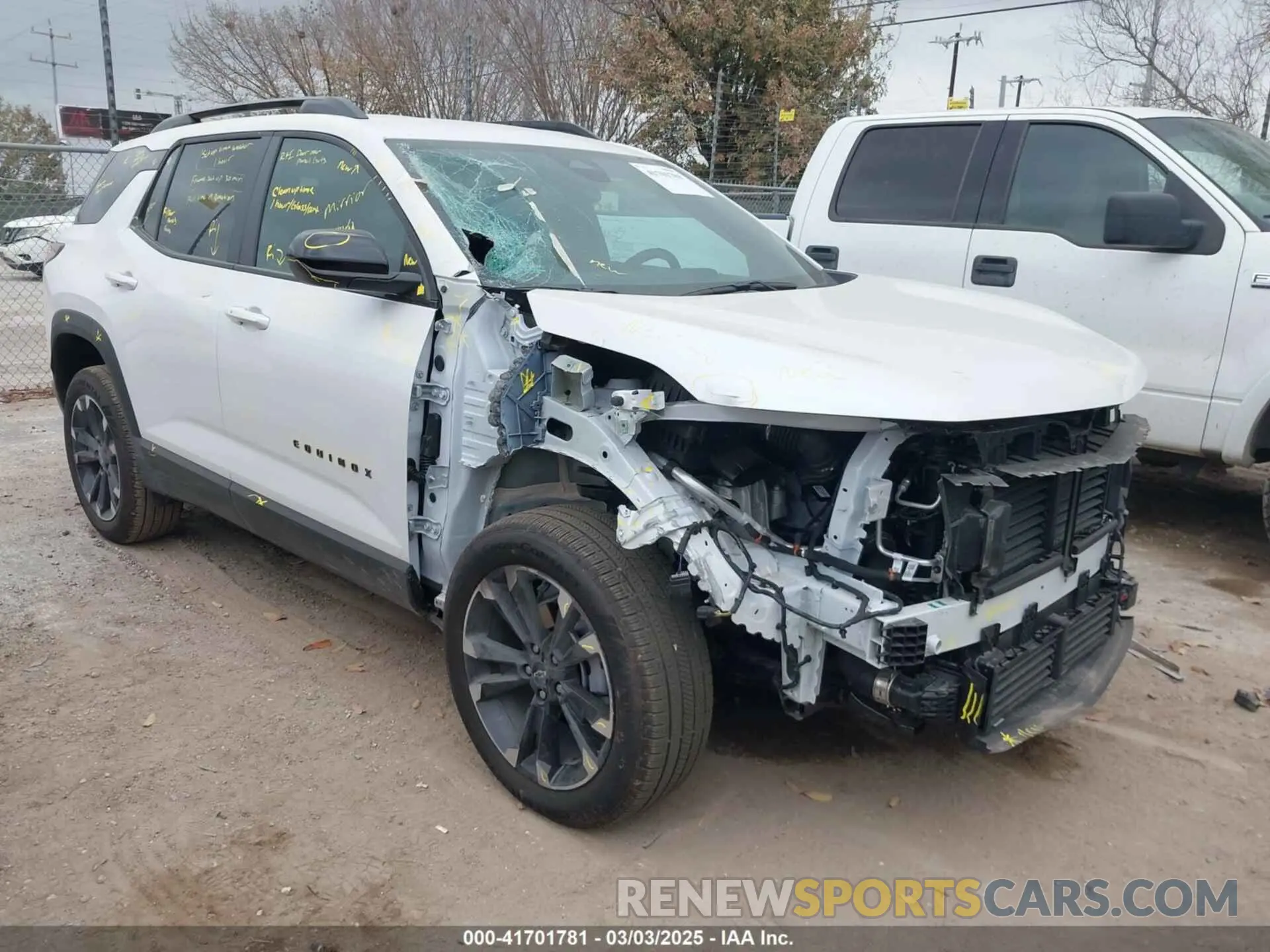 1 Photograph of a damaged car 3GNAXLEG5SL215460 CHEVROLET EQUINOX 2025