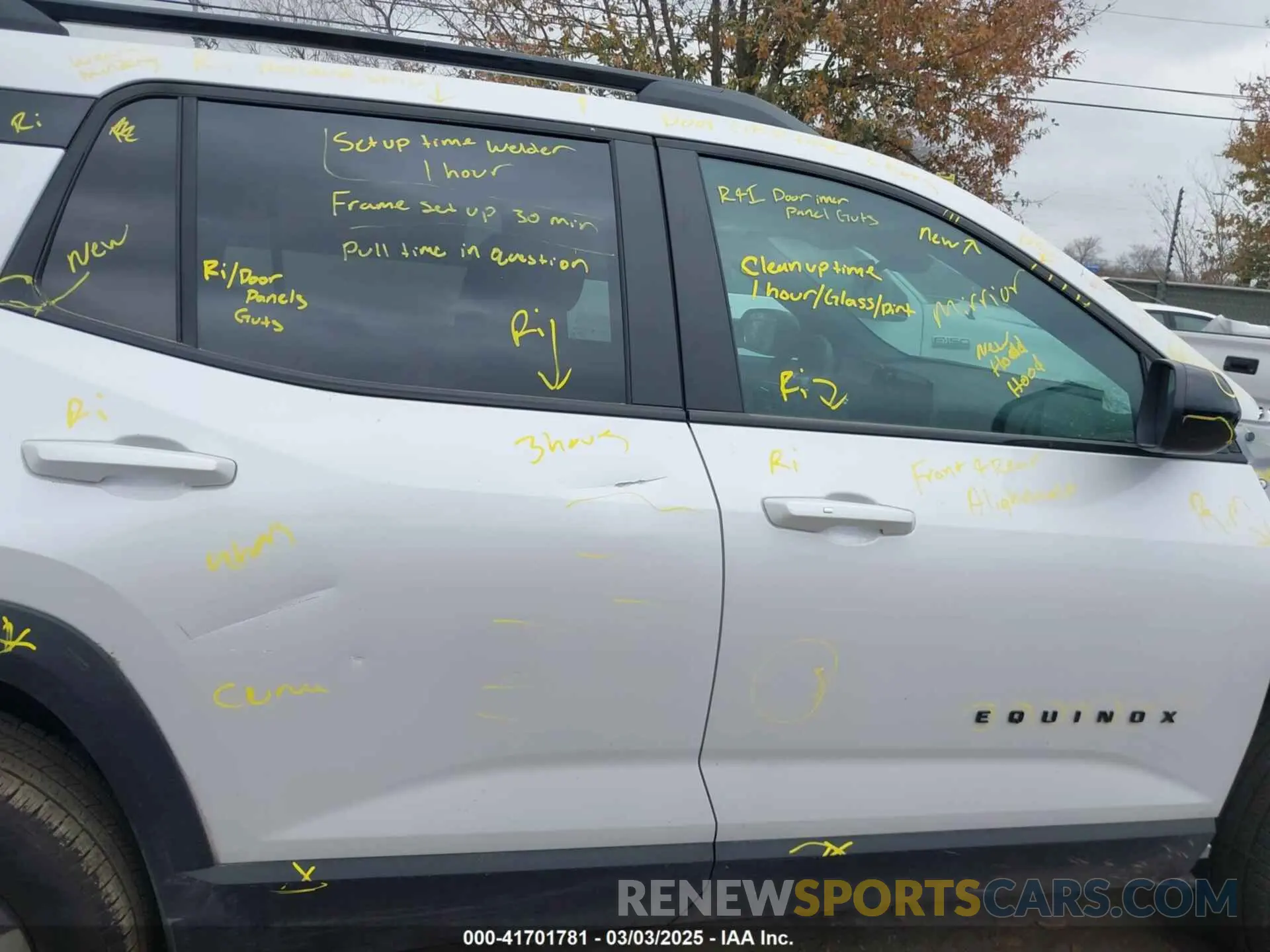 14 Photograph of a damaged car 3GNAXLEG5SL215460 CHEVROLET EQUINOX 2025