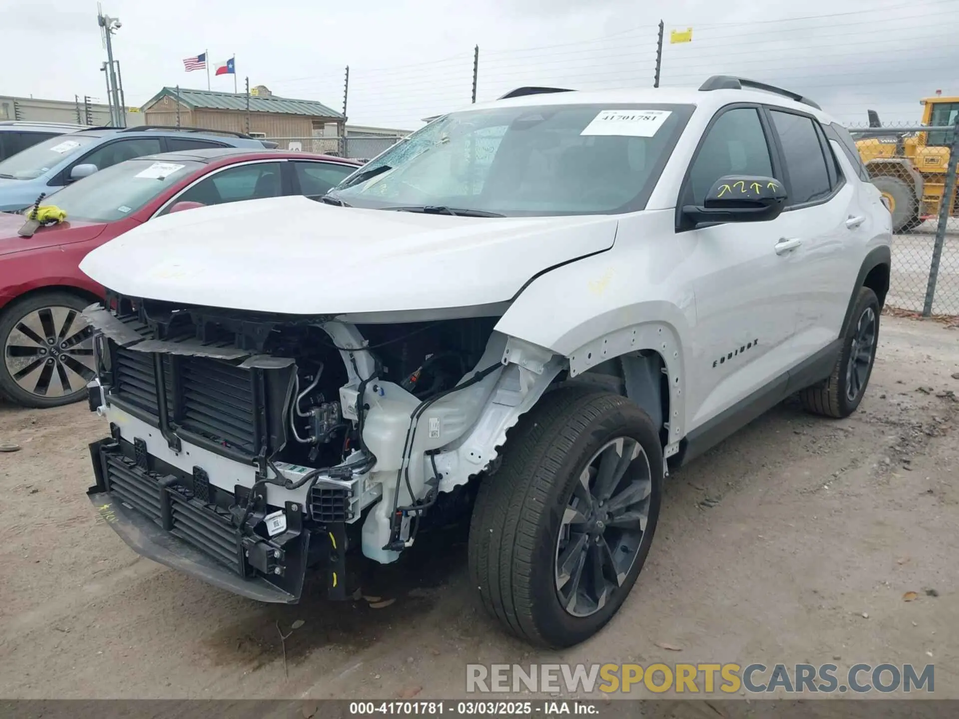 2 Photograph of a damaged car 3GNAXLEG5SL215460 CHEVROLET EQUINOX 2025