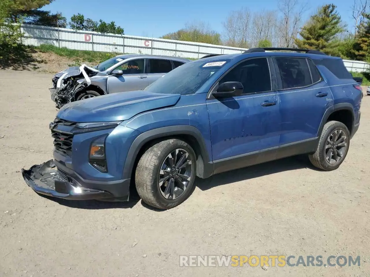 1 Photograph of a damaged car 3GNAXLEG8SL124389 CHEVROLET EQUINOX 2025