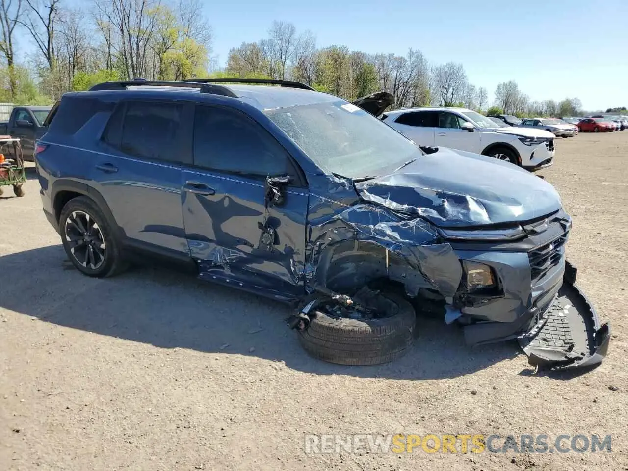 4 Photograph of a damaged car 3GNAXLEG8SL124389 CHEVROLET EQUINOX 2025