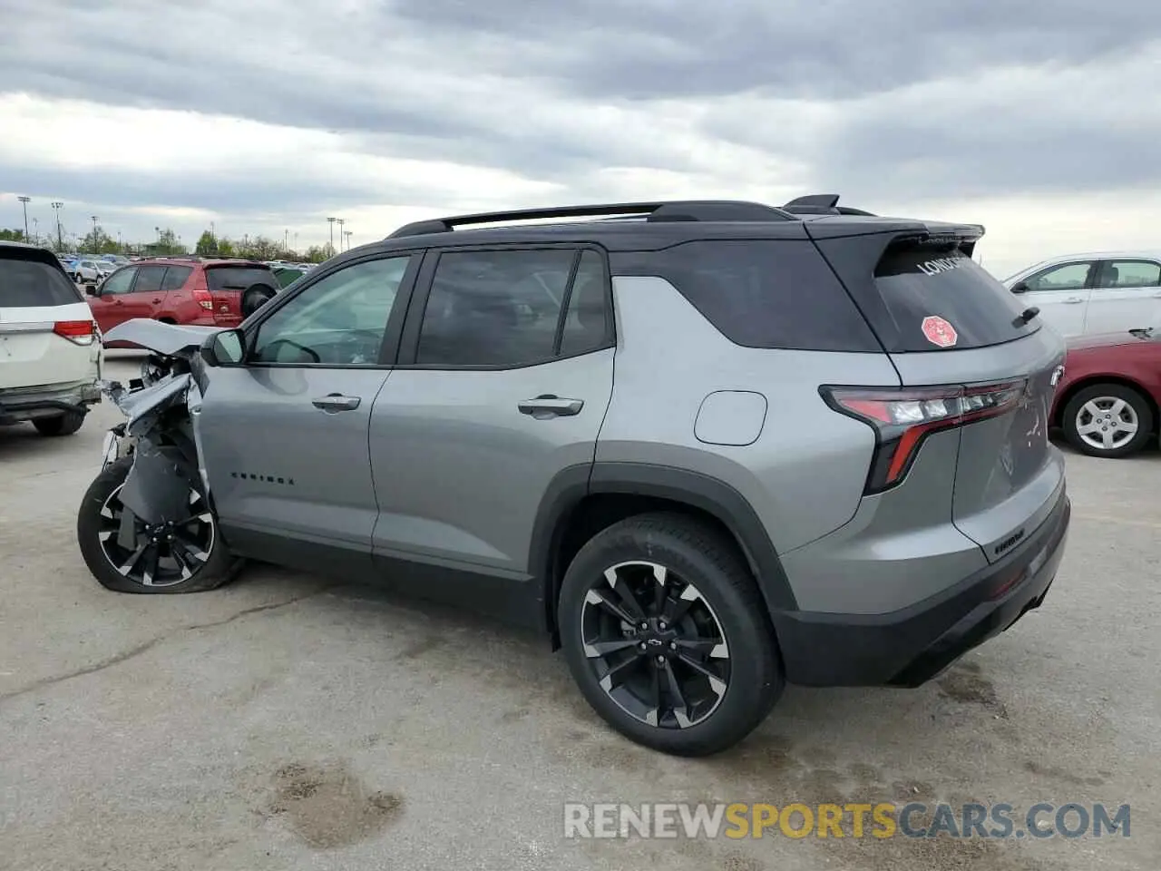 2 Photograph of a damaged car 3GNAXLEG8SL152533 CHEVROLET EQUINOX 2025