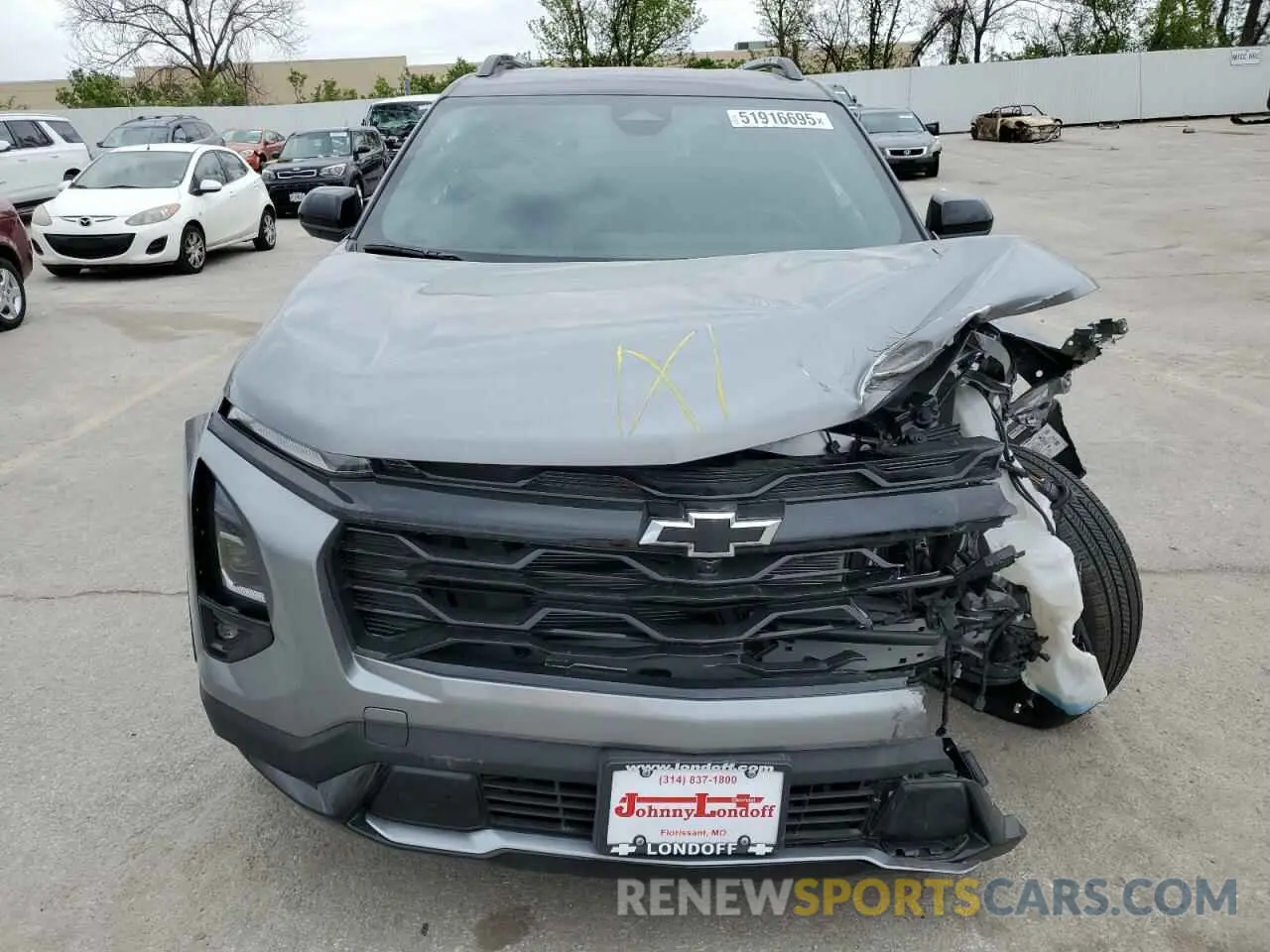 5 Photograph of a damaged car 3GNAXLEG8SL152533 CHEVROLET EQUINOX 2025
